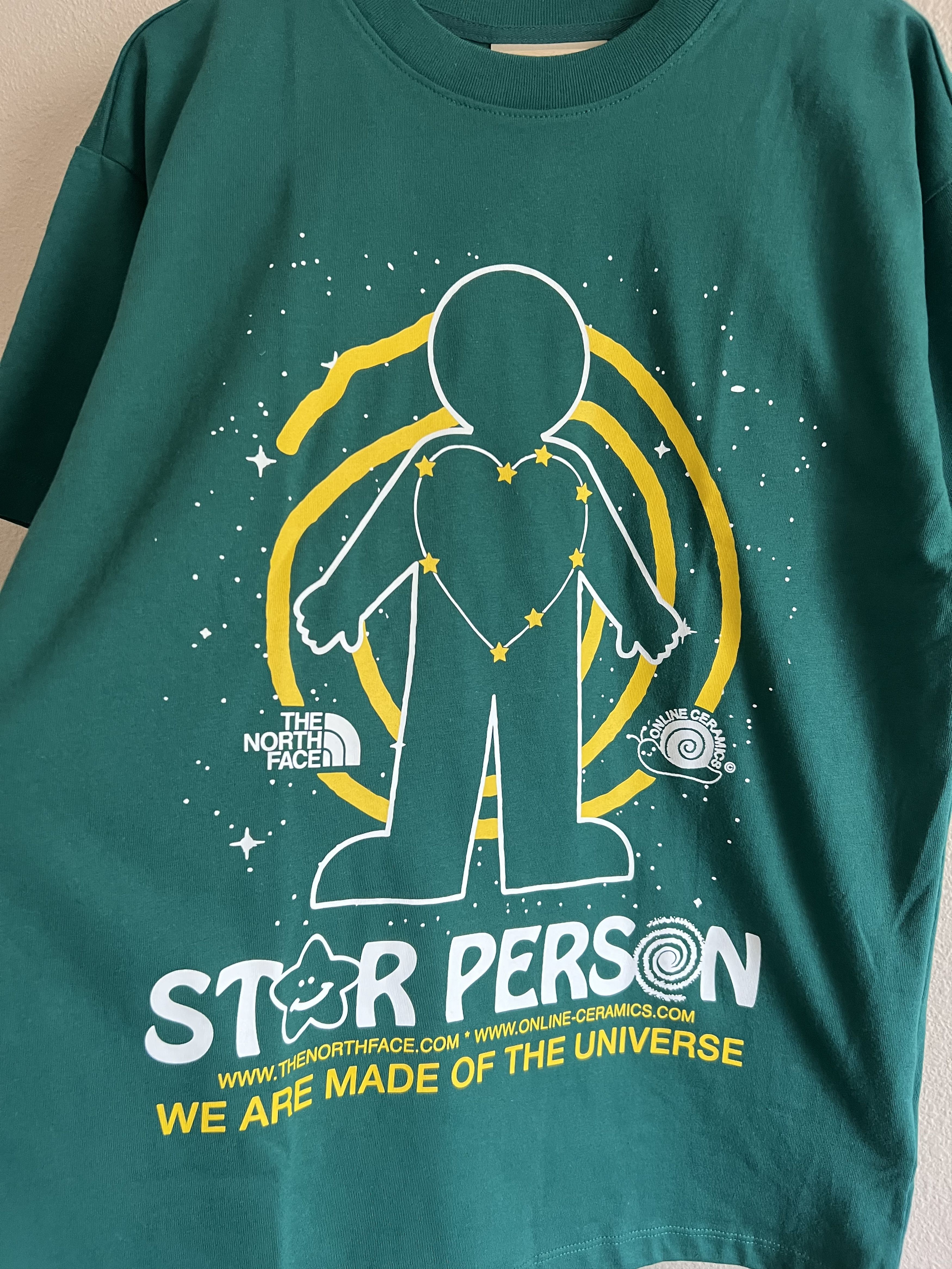 Online Ceramics × The North Face Online Ceramics The North Face Star Person Tee Size US S / EU 44-46 / 1 - 3 Thumbnail