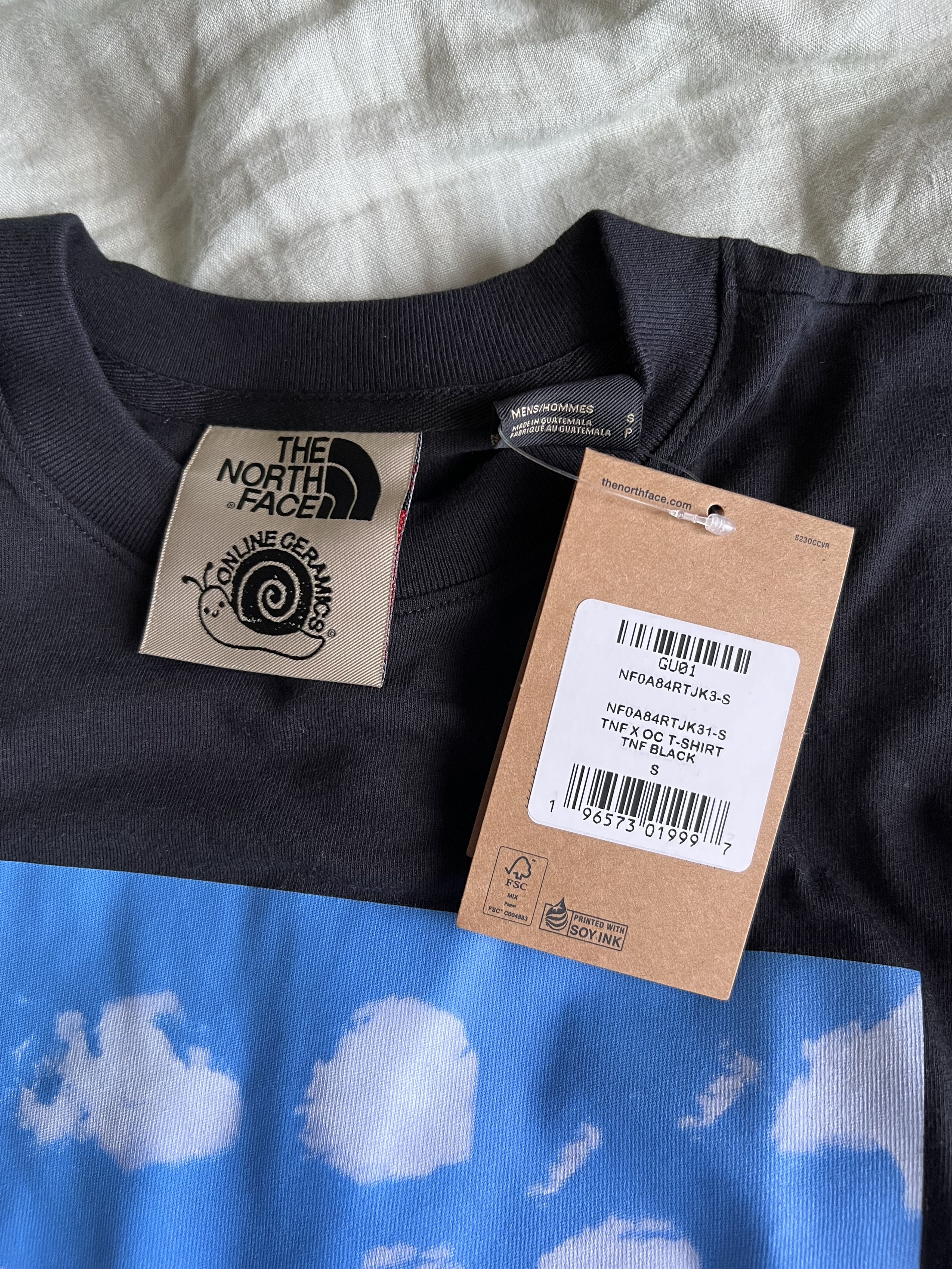 Online Ceramics × The North Face Online Ceramics The North Face Sky Smile Tee Size US S / EU 44-46 / 1 - 5 Thumbnail