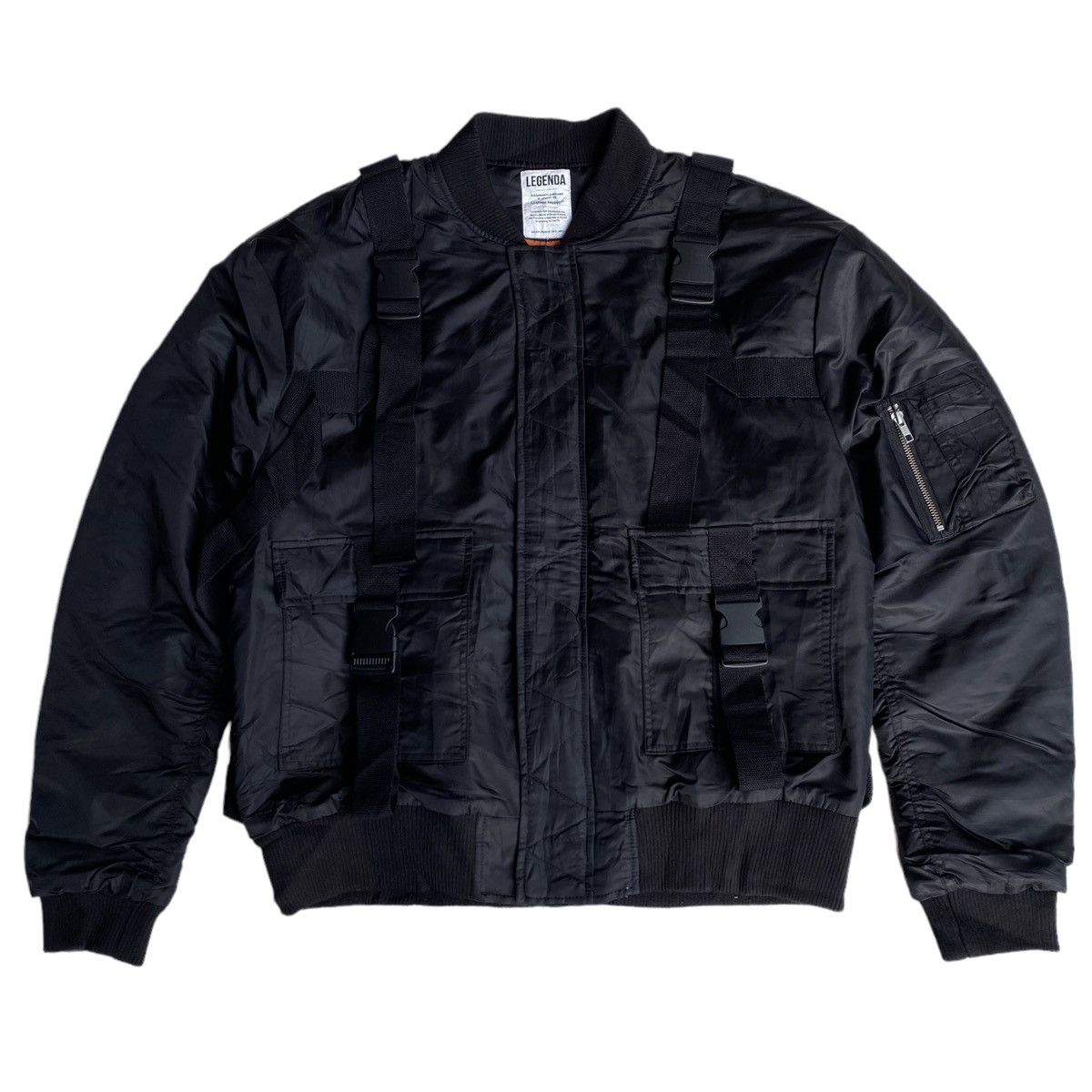 Archival Clothing Legenda japan bondage bomber jacket | Grailed