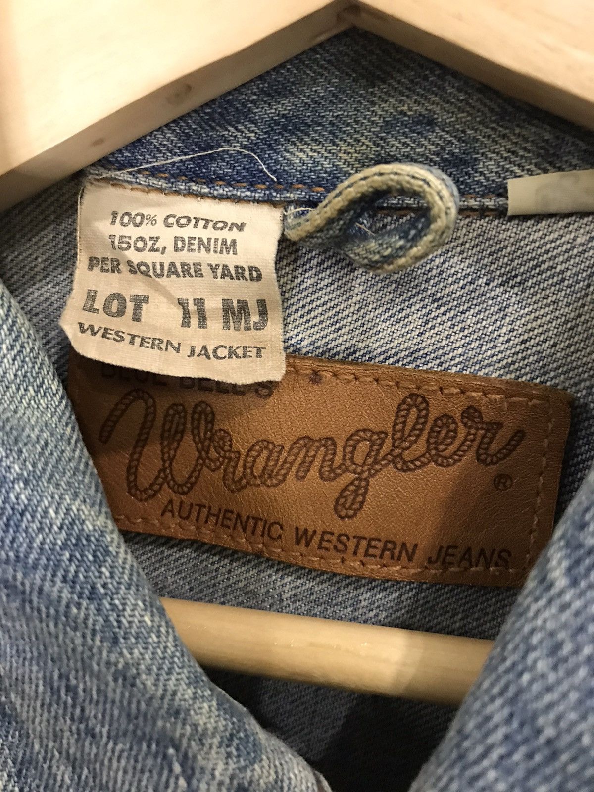 Cowboy Equipment Vintage Wrangler Blue Bell’s Western Denim Jacket 🧥 Size US M / EU 48-50 / 2 - 5 Thumbnail