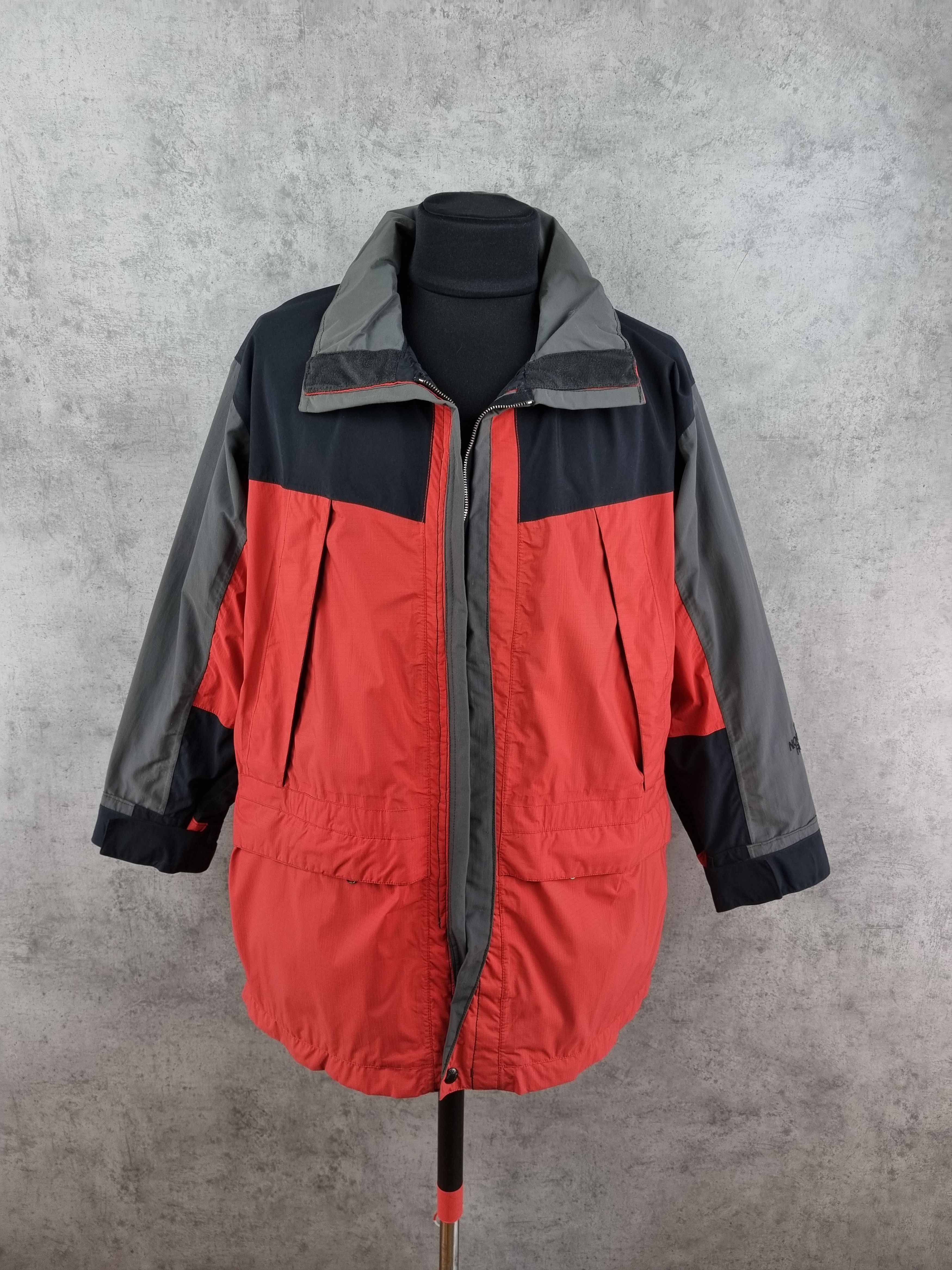 The North Face × Vintage 90s Thunder Bolt Jacket The North Face Shell Size US XL / EU 56 / 4 - 1 Thumbnail