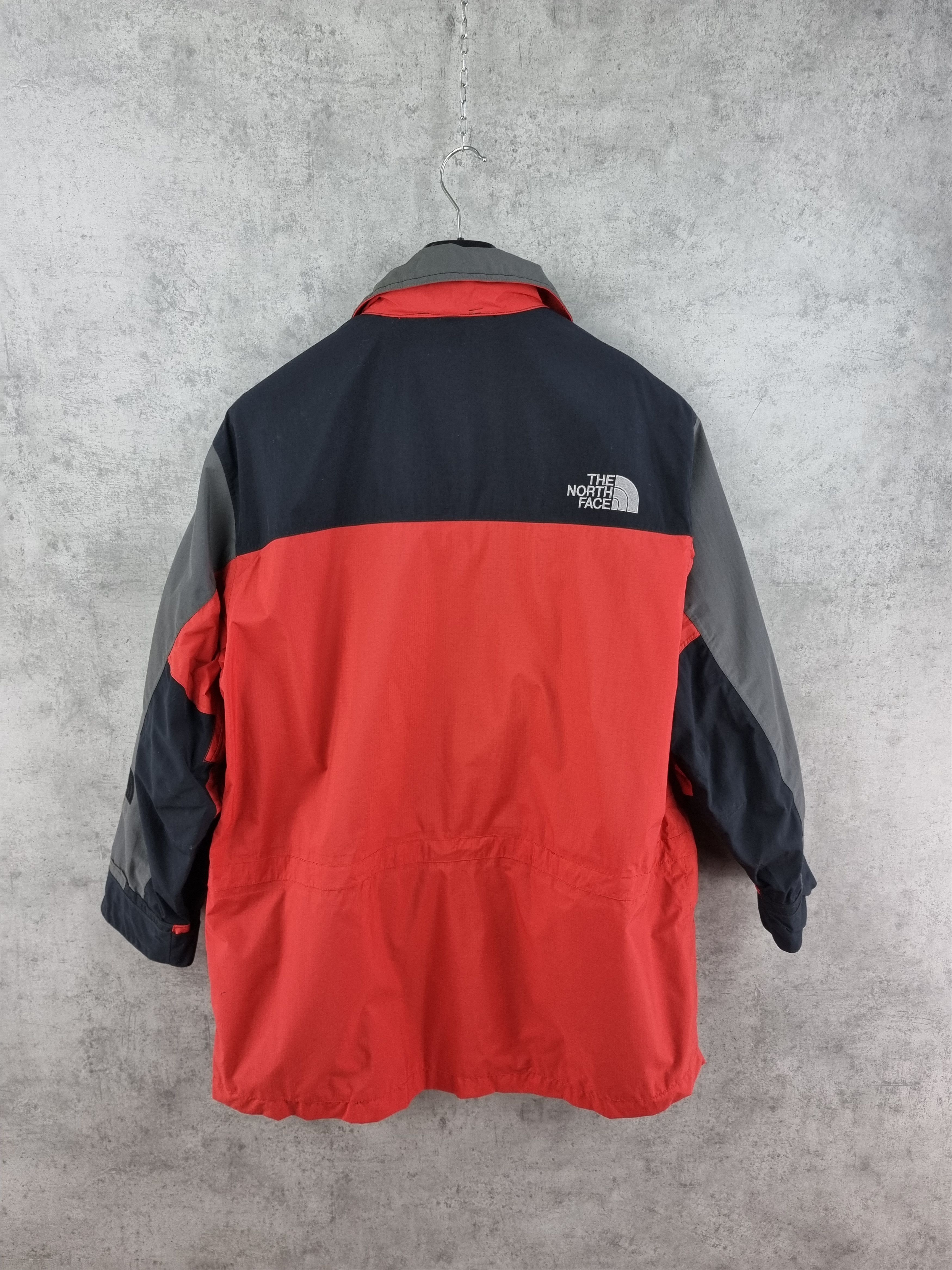 The North Face × Vintage 90s Thunder Bolt Jacket The North Face Shell Size US XL / EU 56 / 4 - 4 Thumbnail