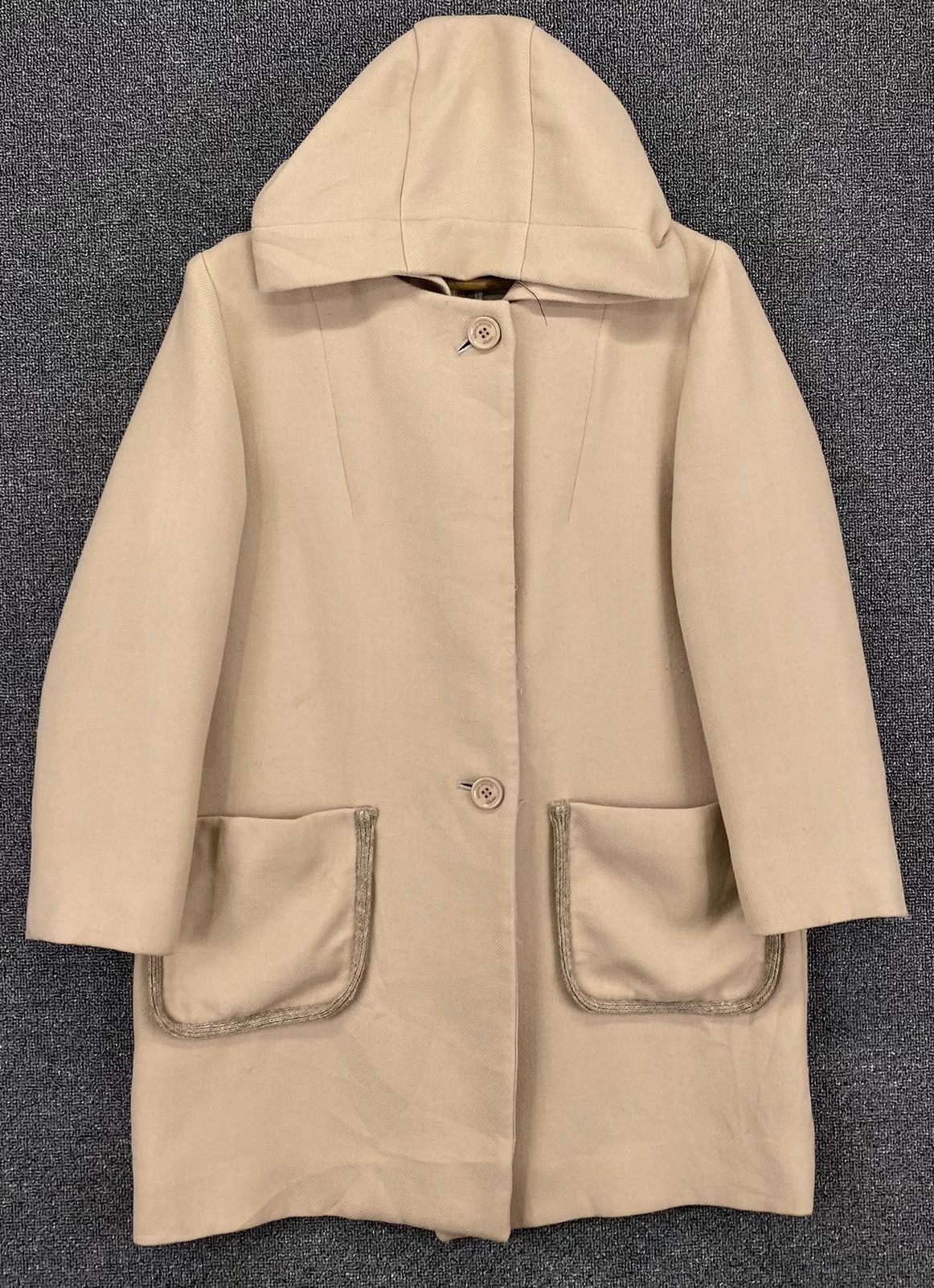 Sonia Rykiel Vintage Sonia Rykiel Collection Wool Coat Long Jacket Size XS / US 0-2 / IT 36-38 - 1 Thumbnail