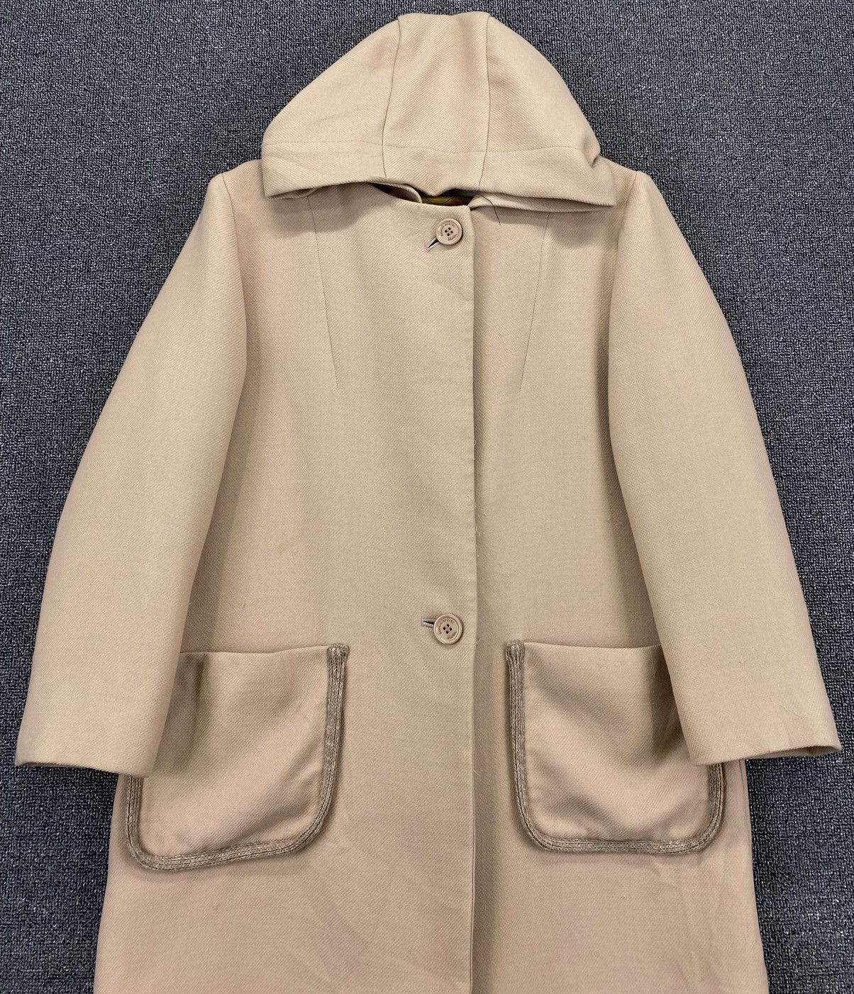 Sonia Rykiel Vintage Sonia Rykiel Collection Wool Coat Long Jacket Size XS / US 0-2 / IT 36-38 - 5 Thumbnail