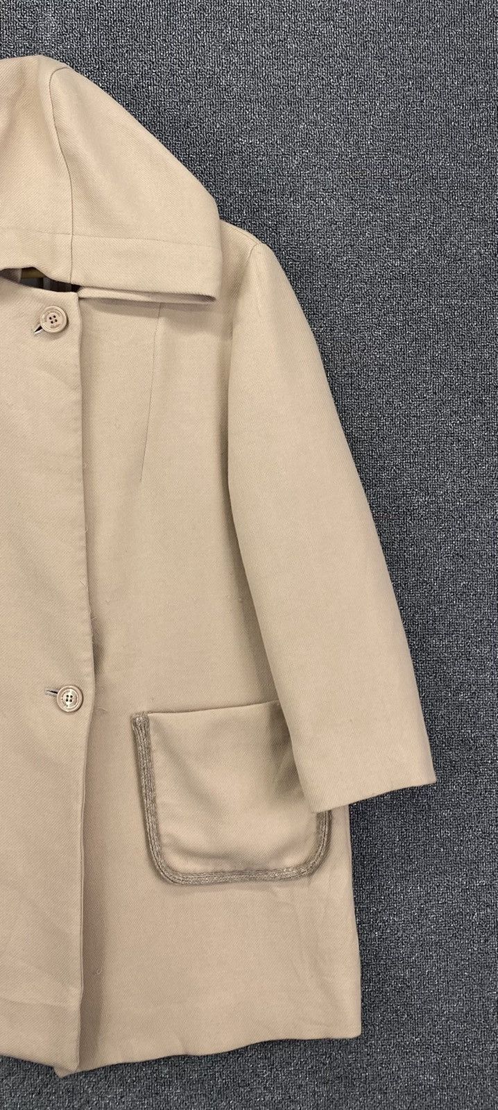 Sonia Rykiel Vintage Sonia Rykiel Collection Wool Coat Long Jacket Size XS / US 0-2 / IT 36-38 - 4 Thumbnail