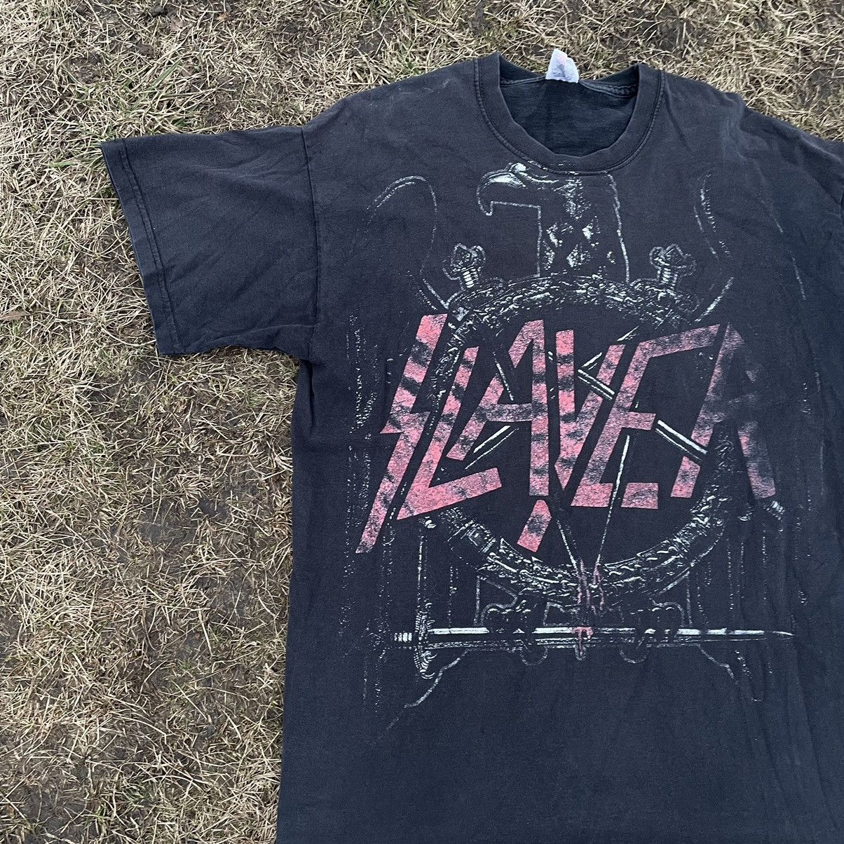 Band Tees Vintage 90s 666 Skulls Slayer Dead Face Horror Tee 90s Size US L / EU 52-54 / 3 - 3 Thumbnail