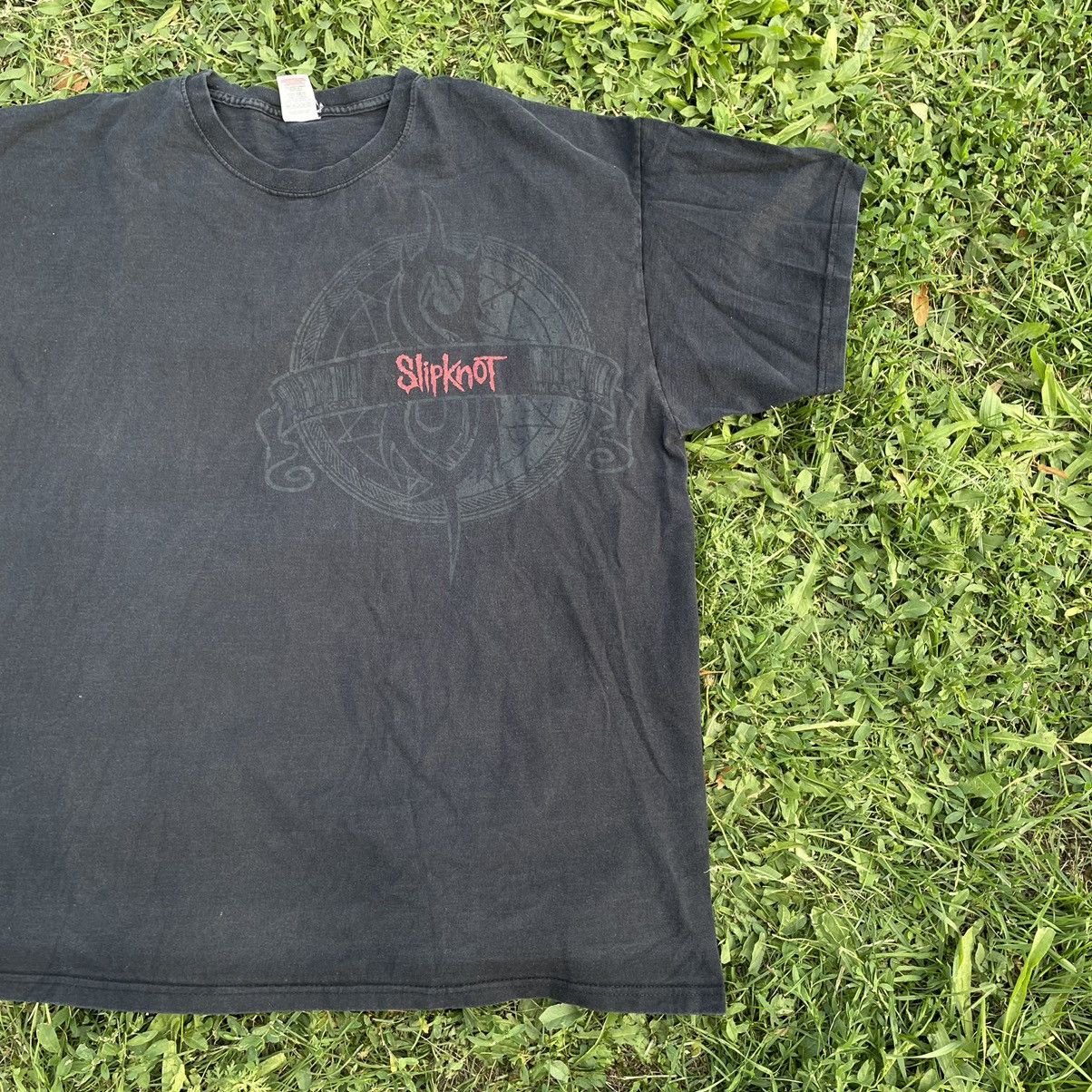 Vintage Vintage Y2K Slipknot Sun Faded Band Tee Grunge Cropped XXL Size US XXL / EU 58 / 5 - 2 Thumbnail