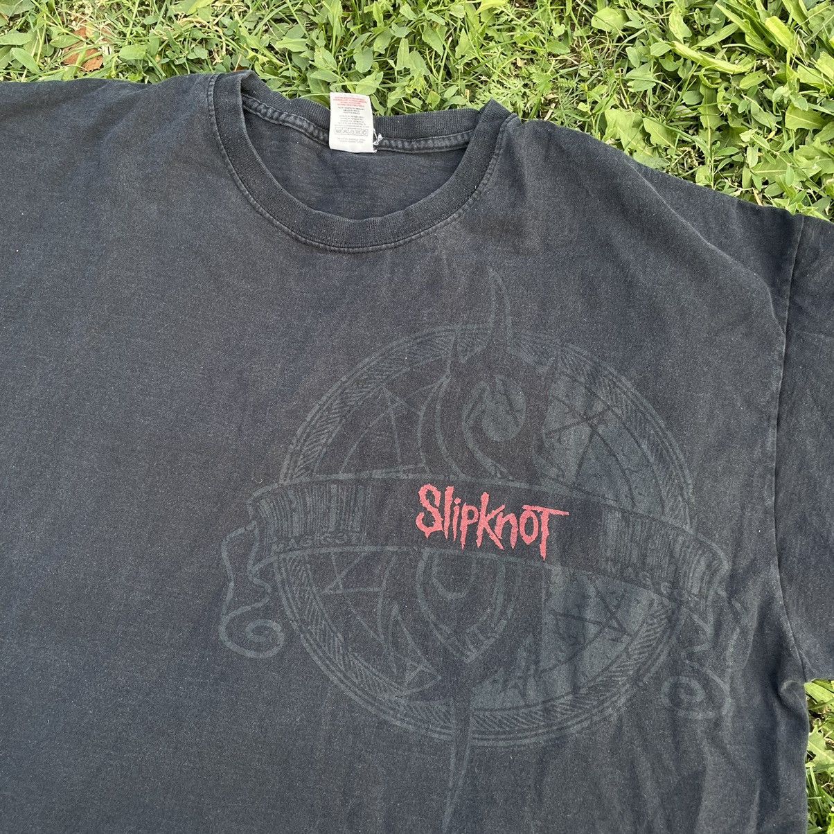 Vintage Vintage Y2K Slipknot Sun Faded Band Tee Grunge Cropped XXL Size US XXL / EU 58 / 5 - 4 Thumbnail