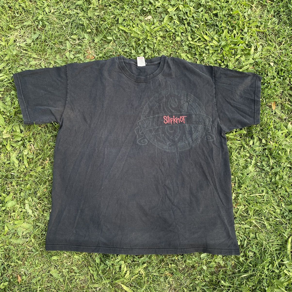 Vintage Vintage Y2K Slipknot Sun Faded Band Tee Grunge Cropped XXL Size US XXL / EU 58 / 5 - 1 Thumbnail