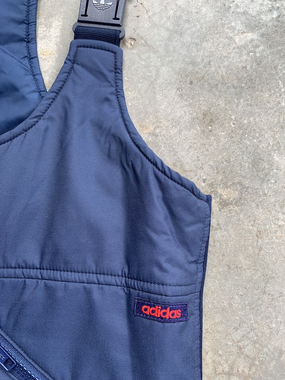Vintage Vintage 80s Adidas West Germany Overall Waterproof Size US 32 / EU 48 - 3 Thumbnail