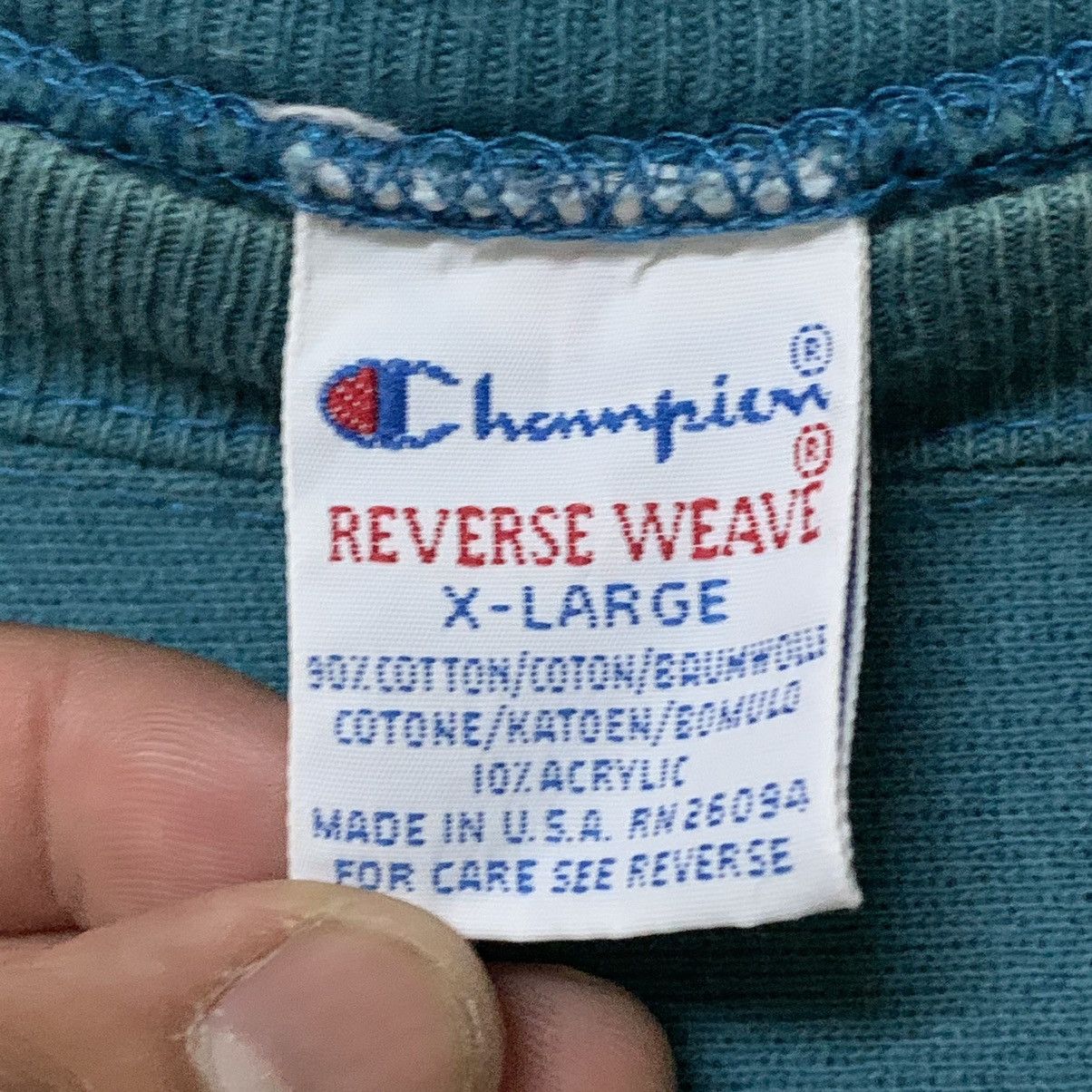 Champion Champion vintage 90s reverse weave sweatshirt ISU Size US XL / EU 56 / 4 - 2 Thumbnail