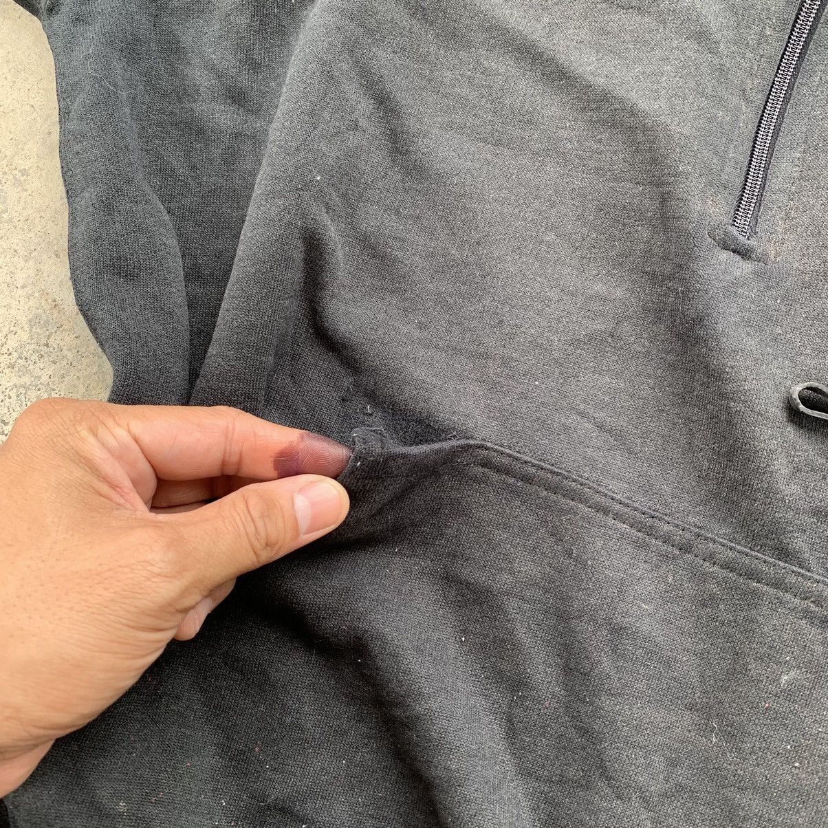 Nike Nike half zipper pull over vintage style hoodie sweatshirt Size US L / EU 52-54 / 3 - 12 Thumbnail