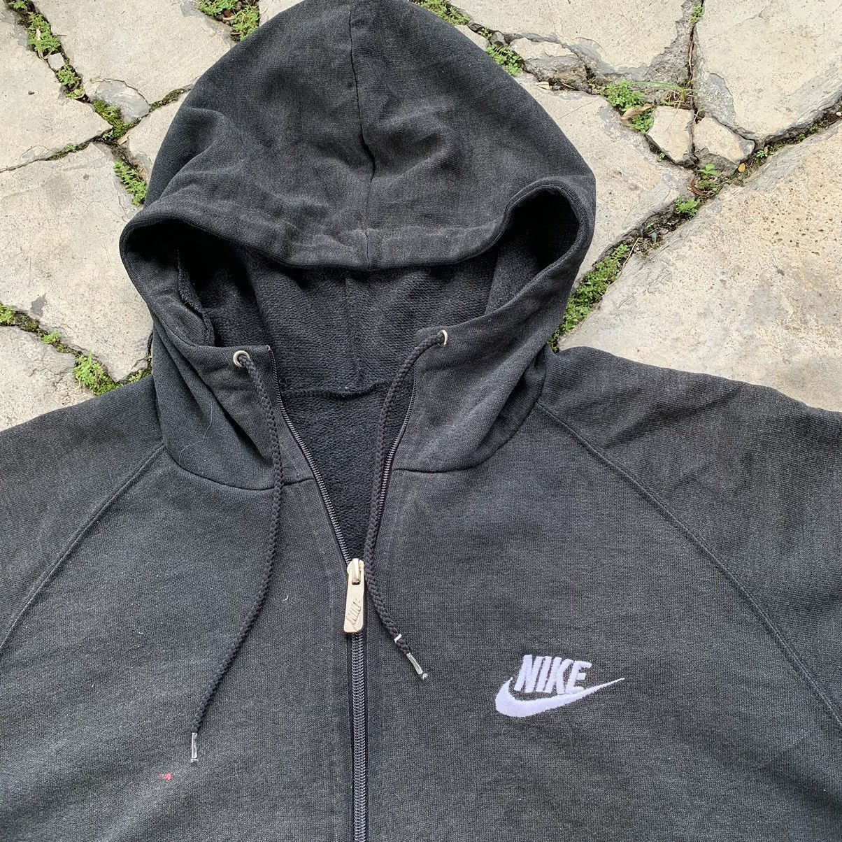 Nike Nike half zipper pull over vintage style hoodie sweatshirt Size US L / EU 52-54 / 3 - 7 Thumbnail