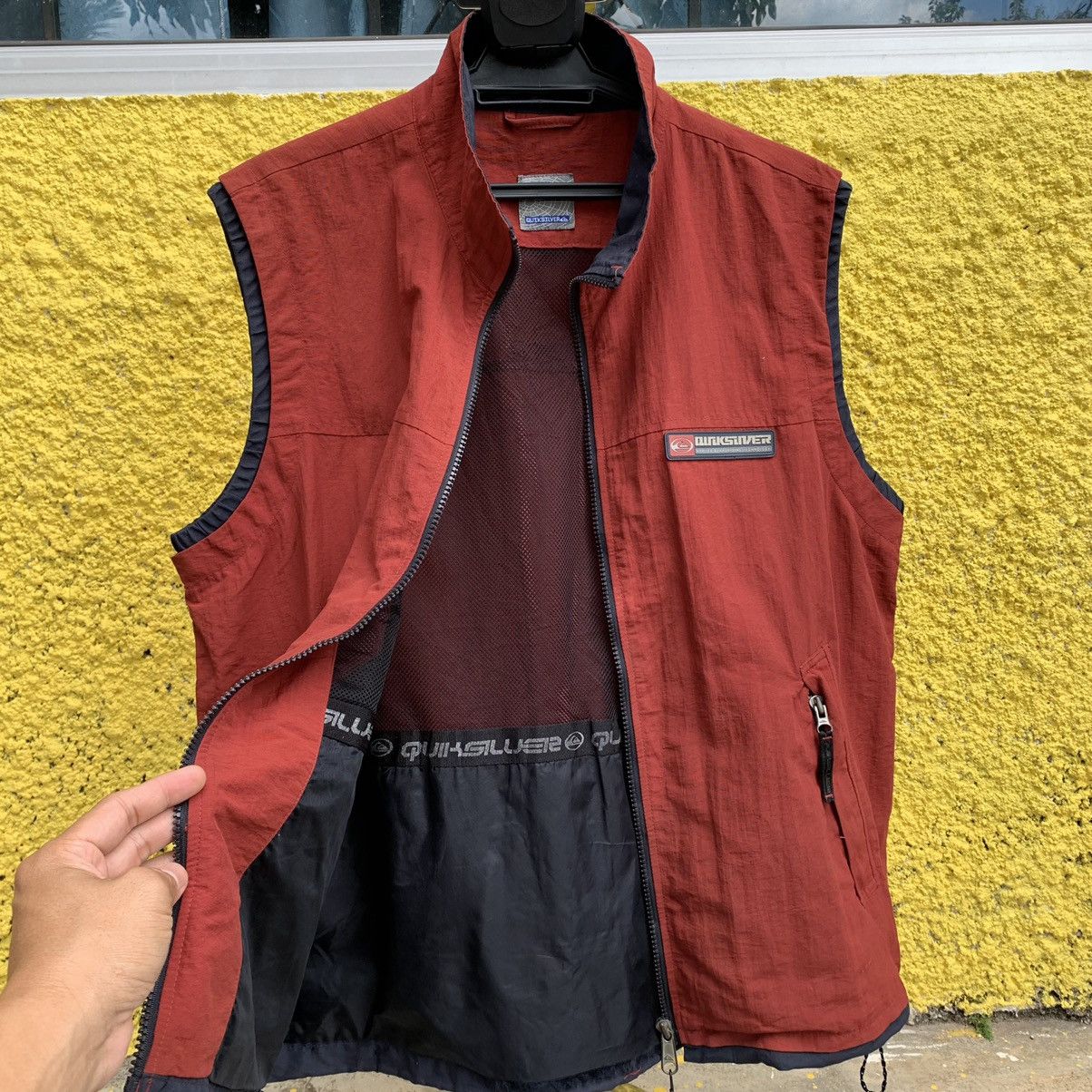 Quiksilver Quiksilver Vest vintage 90s Size US L / EU 52-54 / 3 - 3 Thumbnail