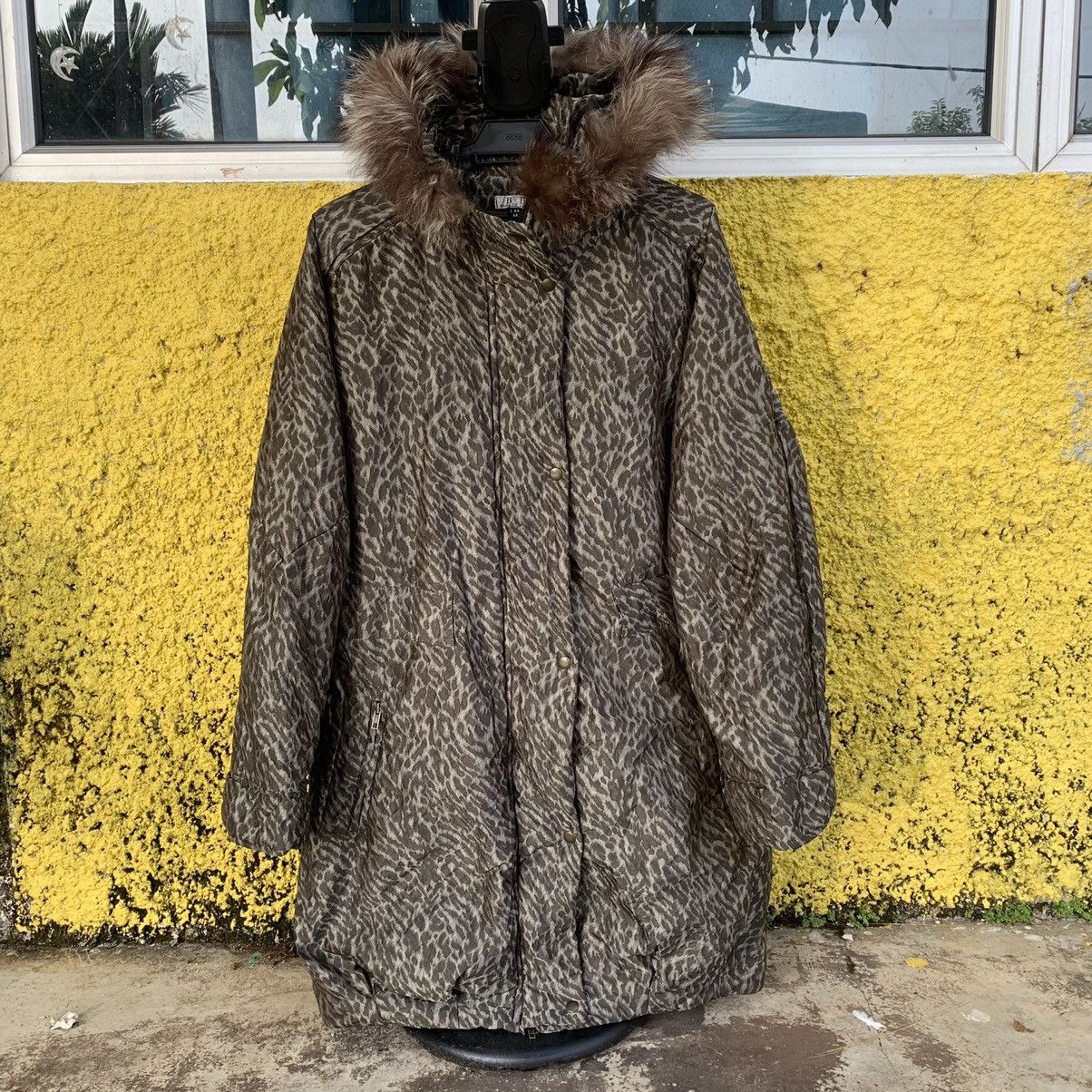 Japanese Brand B.B fur hoodie cheetah parkas Size US M / EU 48-50 / 2 - 1 Thumbnail
