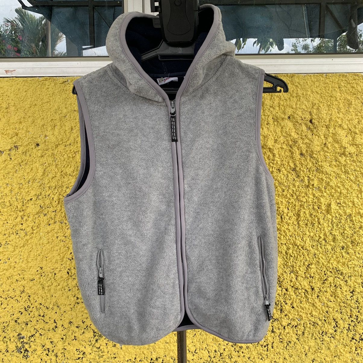 Japanese Brand × Vintage Fleece tank top hoodie zipper jacket Size US M / EU 48-50 / 2 - 1 Thumbnail