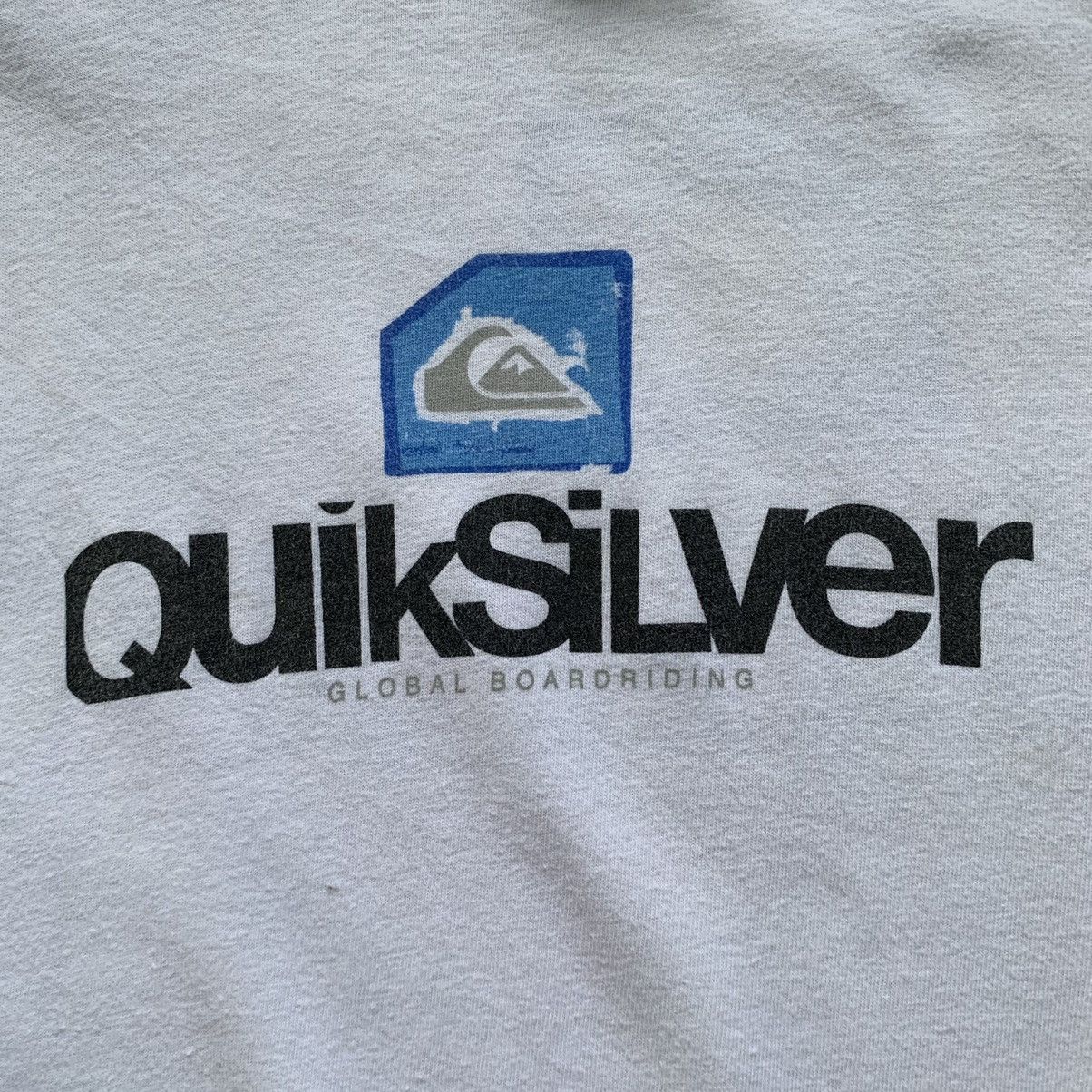 Quiksilver × Vintage Quiksilver vintage y2k white t-shirt tee Size US M / EU 48-50 / 2 - 14 Thumbnail