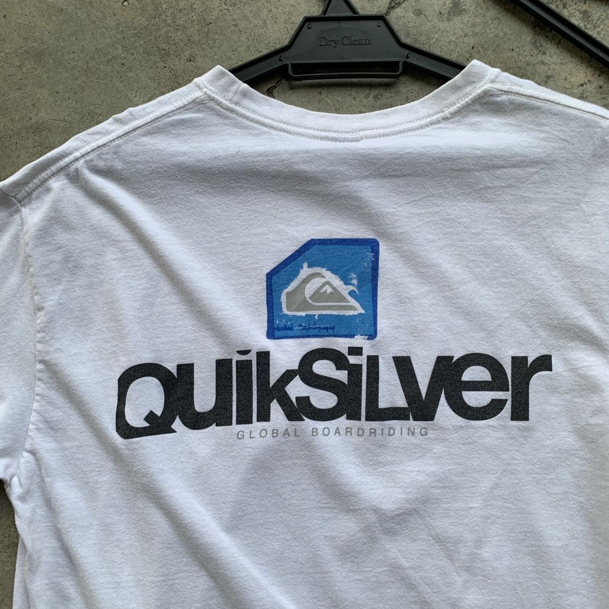 Quiksilver × Vintage Quiksilver vintage y2k white t-shirt tee Size US M / EU 48-50 / 2 - 8 Thumbnail
