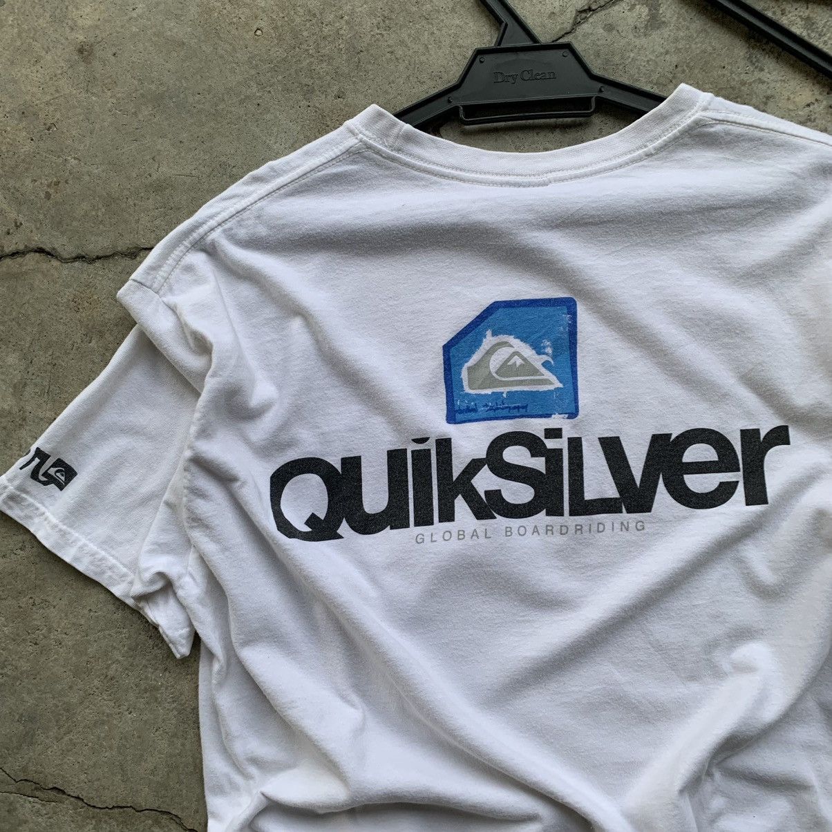 Quiksilver × Vintage Quiksilver vintage y2k white t-shirt tee Size US M / EU 48-50 / 2 - 3 Thumbnail