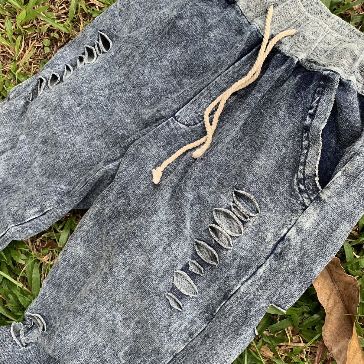 Japanese Brand Distressed joggerpants design style Size US 26 / EU 42 - 10 Thumbnail