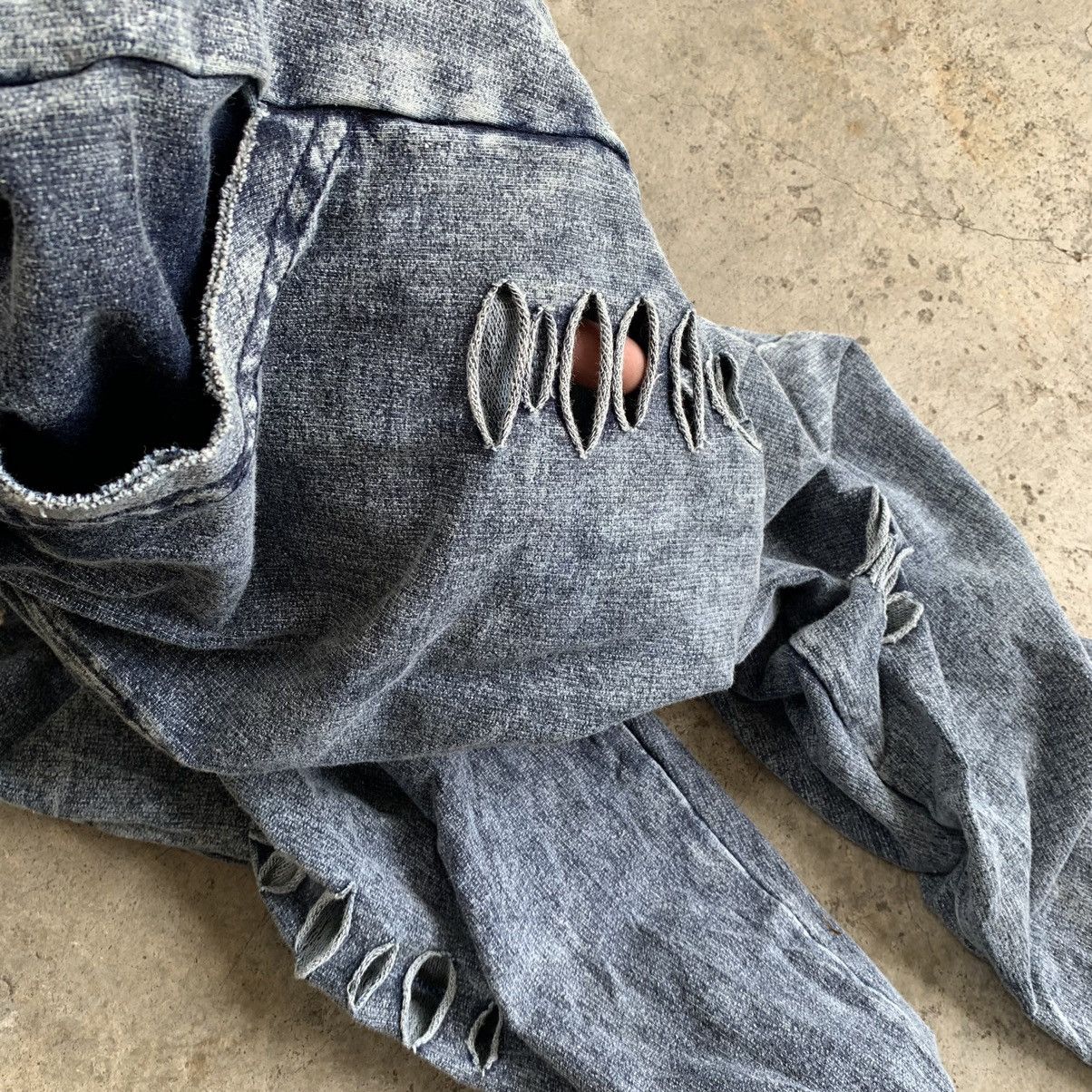 Japanese Brand Distressed joggerpants design style Size US 26 / EU 42 - 7 Thumbnail