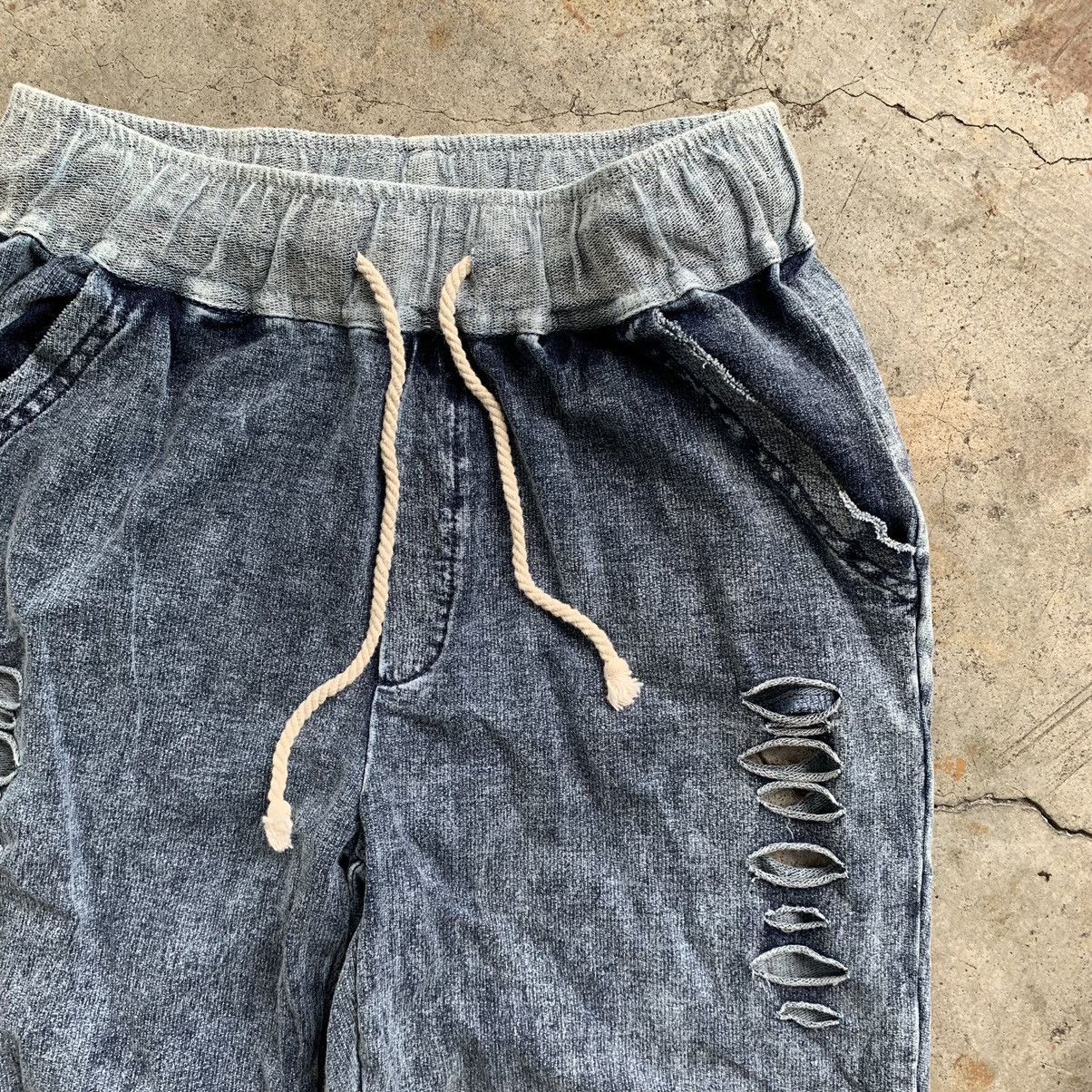 Japanese Brand Distressed joggerpants design style Size US 26 / EU 42 - 4 Thumbnail