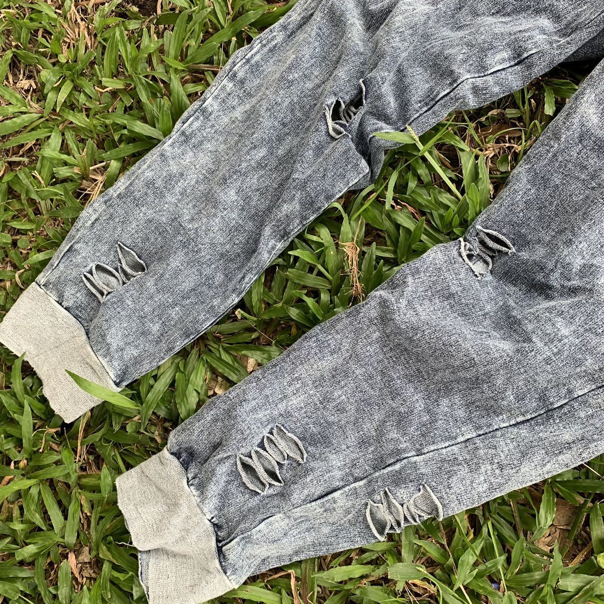 Japanese Brand Distressed joggerpants design style Size US 26 / EU 42 - 11 Thumbnail