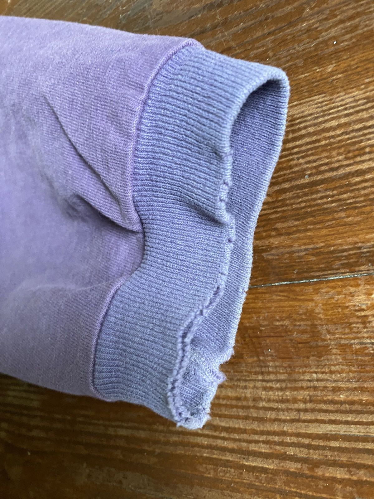 Vintage Vintage 80’s Ferruche Distressed Purple Hoodie Tee Size US XL / EU 56 / 4 - 16 Thumbnail