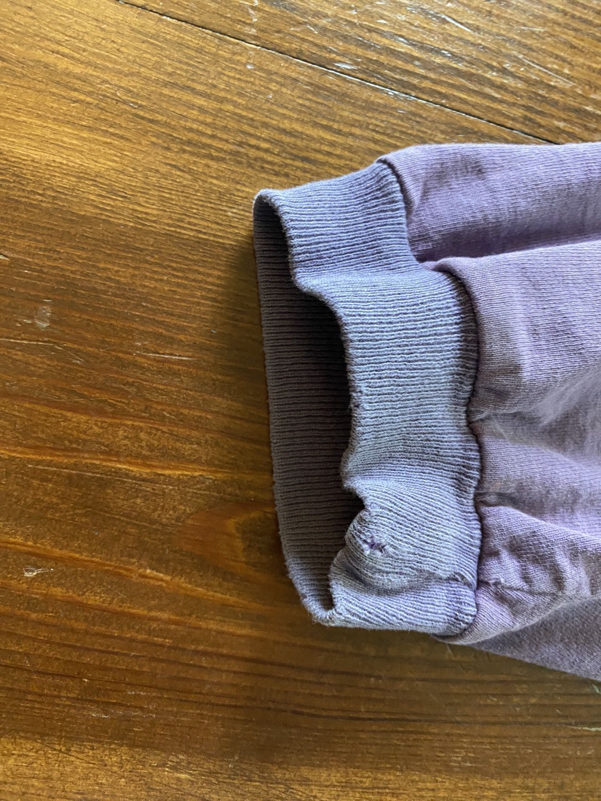 Vintage Vintage 80’s Ferruche Distressed Purple Hoodie Tee Size US XL / EU 56 / 4 - 18 Thumbnail