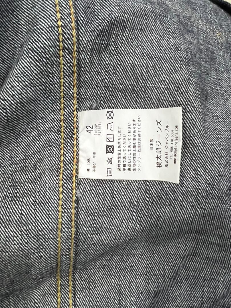 Japanese Brand Momotaro denim jacket Size US L / EU 52-54 / 3 - 6 Thumbnail