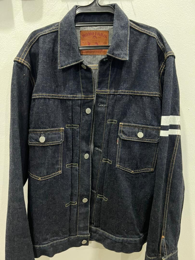 Japanese Brand Momotaro denim jacket Size US L / EU 52-54 / 3 - 3 Thumbnail