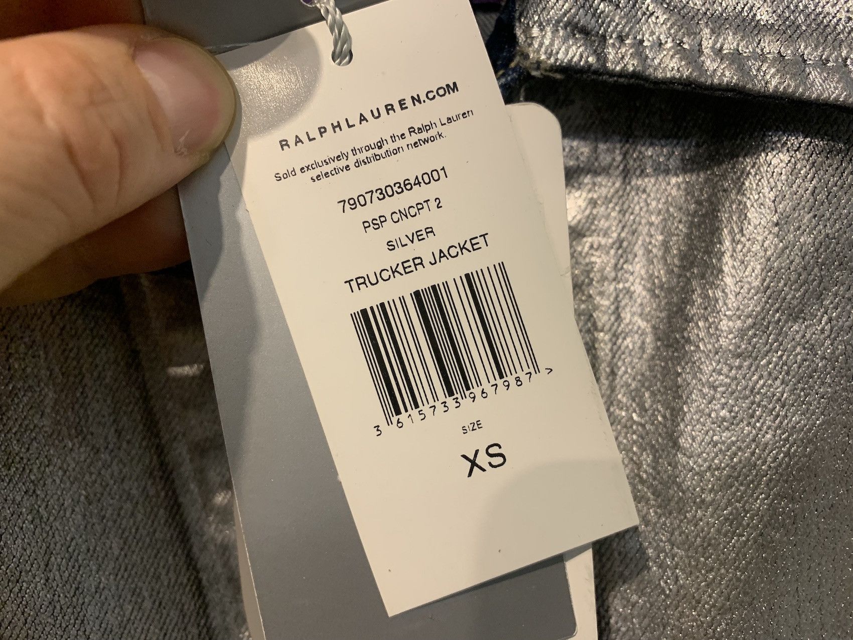Ralph Lauren Purple Label SS'19 Trucker Jacket Size US XS / EU 42 / 0 - 9 Thumbnail