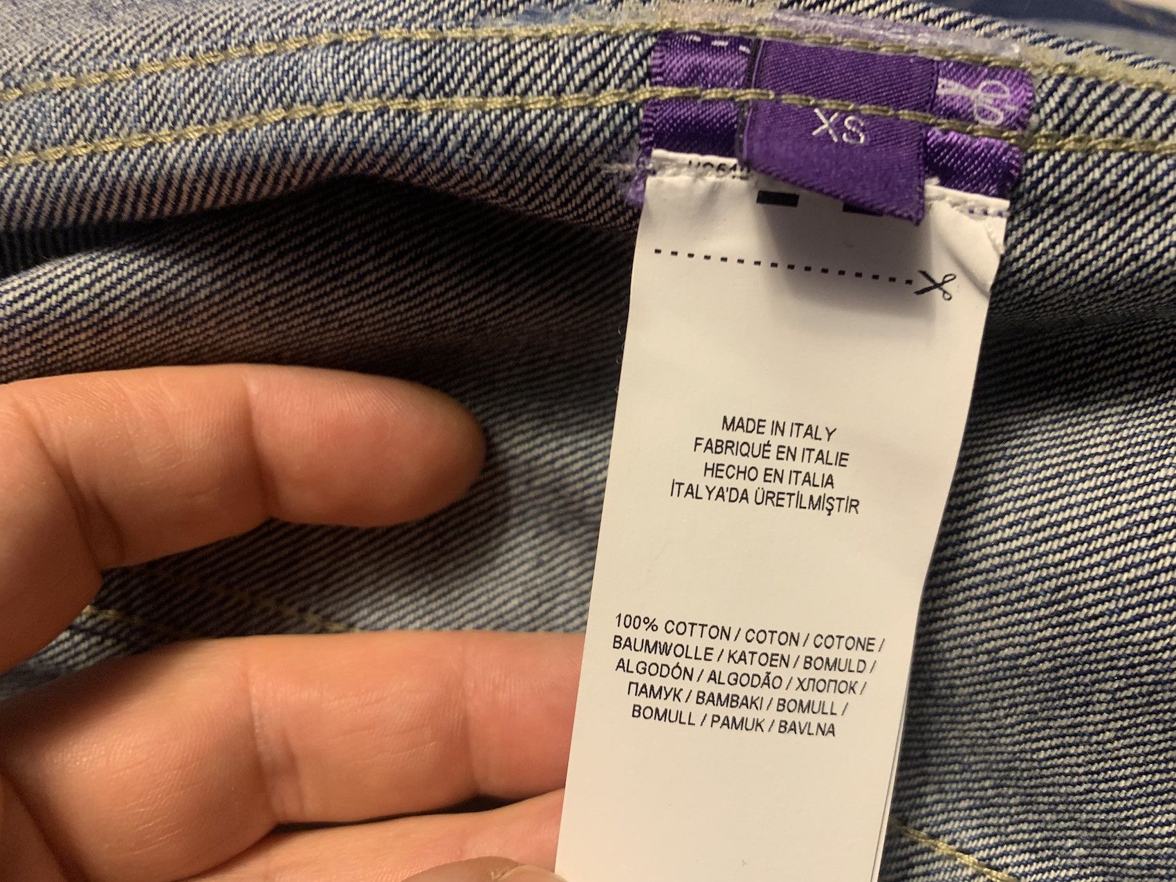 Ralph Lauren Purple Label SS'19 Trucker Jacket Size US XS / EU 42 / 0 - 6 Thumbnail