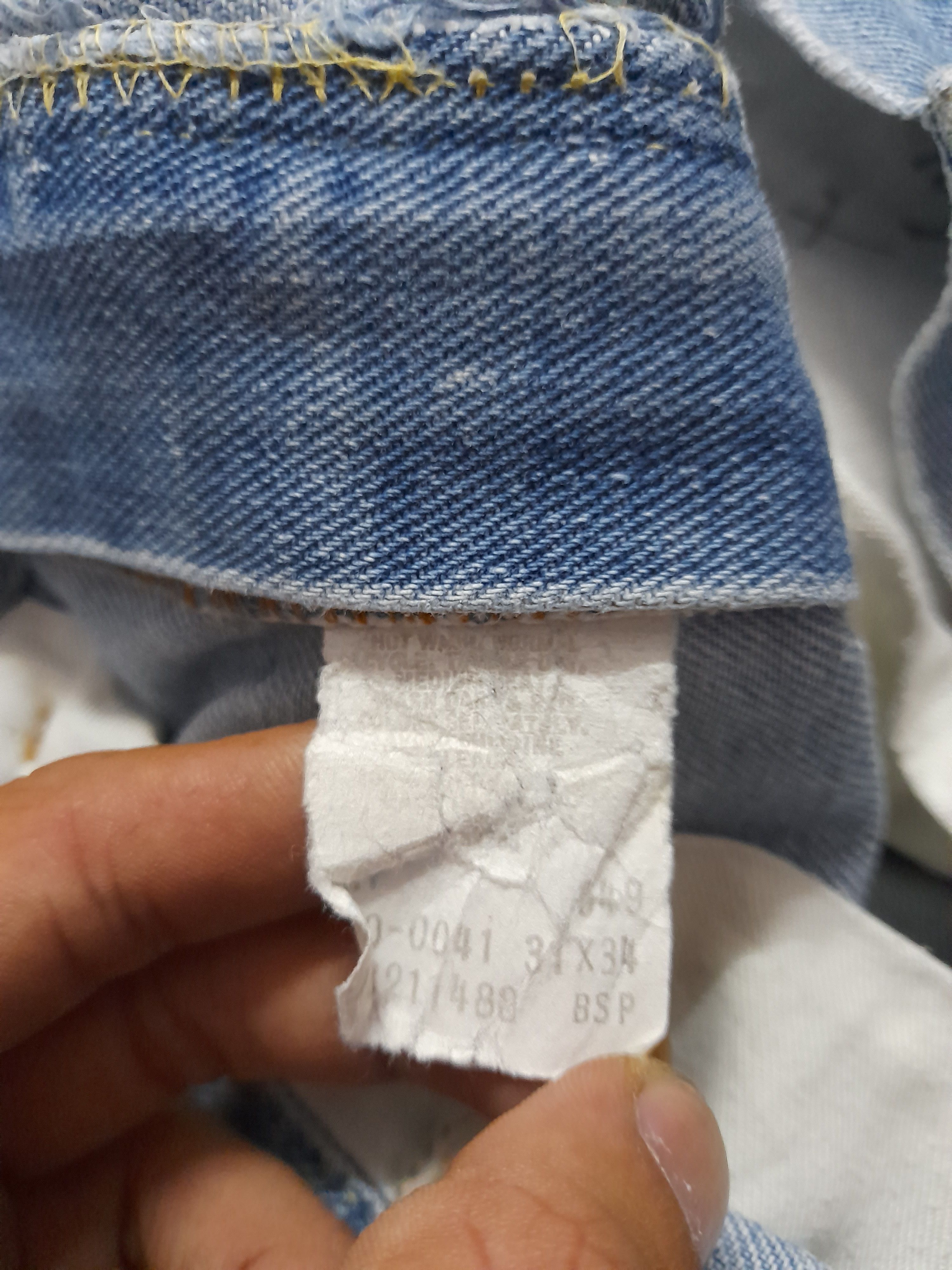 Lee 1988 LEE USA Denim Talon 42 (D709) w31 Size US 31 - 9 Thumbnail