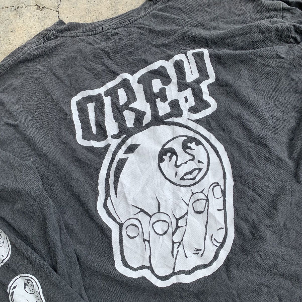 Obey × Vintage Obey long sleeve sunfaded streetwear style Size US XXL / EU 58 / 5 - 10 Thumbnail