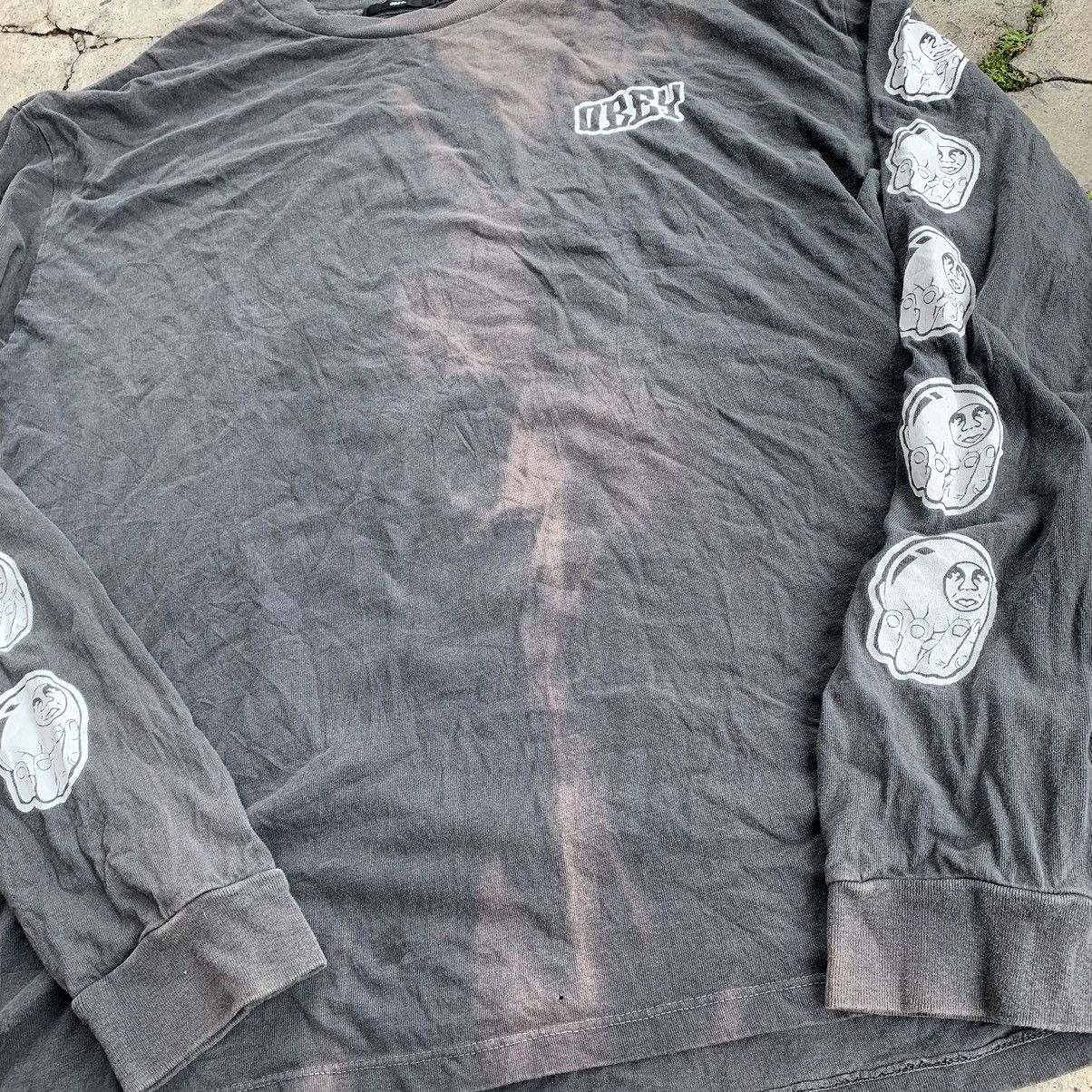 Obey × Vintage Obey long sleeve sunfaded streetwear style Size US XXL / EU 58 / 5 - 8 Thumbnail