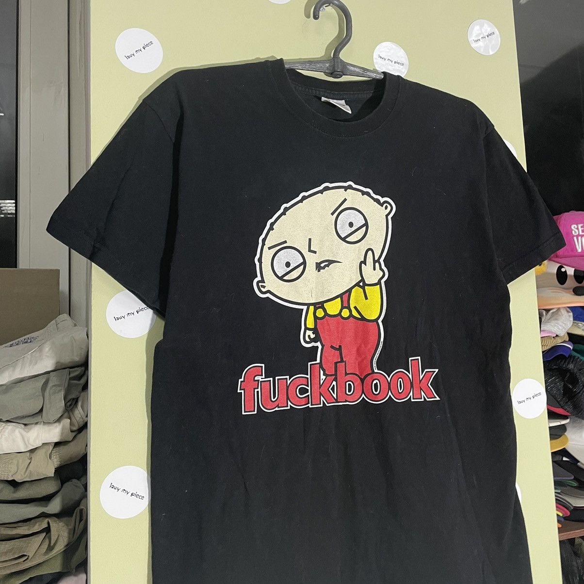 Vintage Vintage Y2K Graphic Tee Faded Black Cartoon Print Cropped S Size US S / EU 44-46 / 1 - 4 Thumbnail