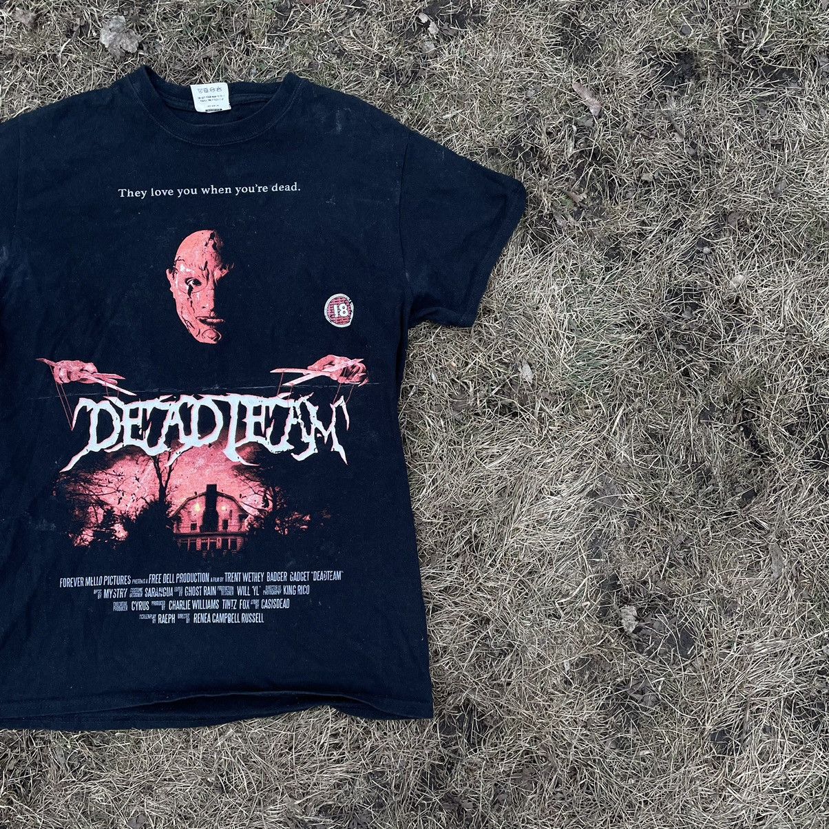 Vintage Vintage Y2K Tee 90s Dead Creepy Horror Face Band S Size US S / EU 44-46 / 1 - 3 Thumbnail