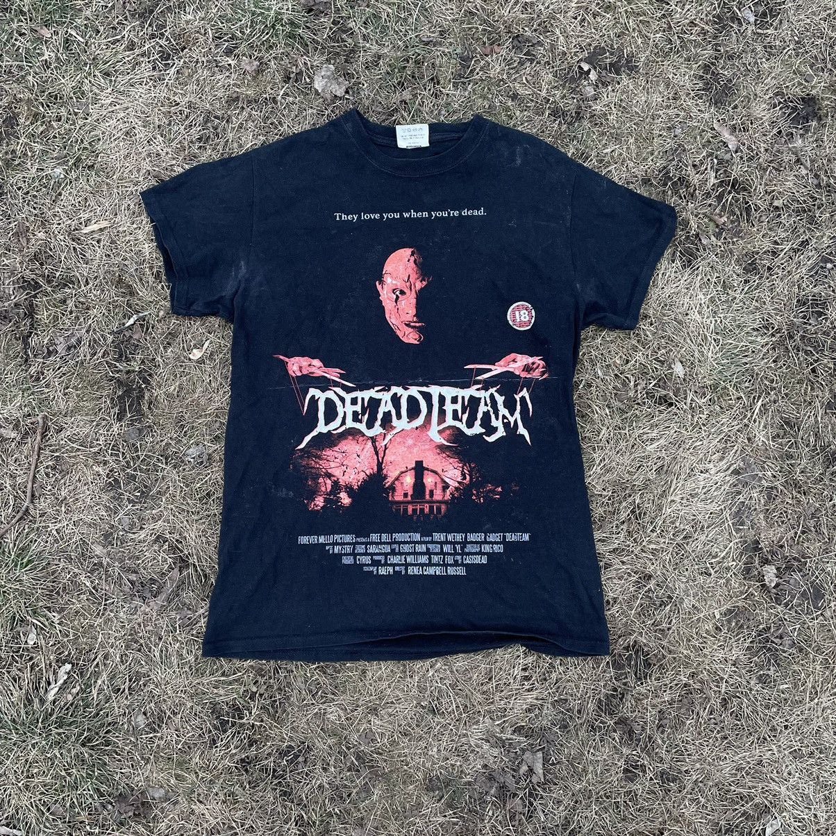 Vintage Vintage Y2K Tee 90s Dead Creepy Horror Face Band S Size US S / EU 44-46 / 1 - 1 Thumbnail