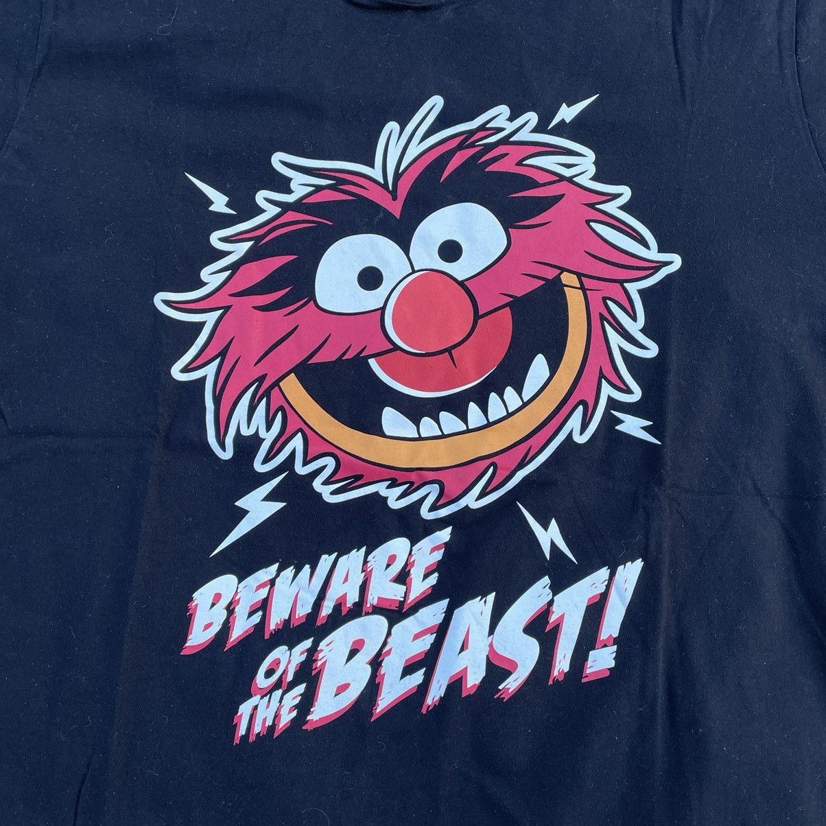 Vintage Vintage Y2K Muppets Graphic Tee Streetwear Skate Navy Boxy L Size US L / EU 52-54 / 3 - 4 Thumbnail