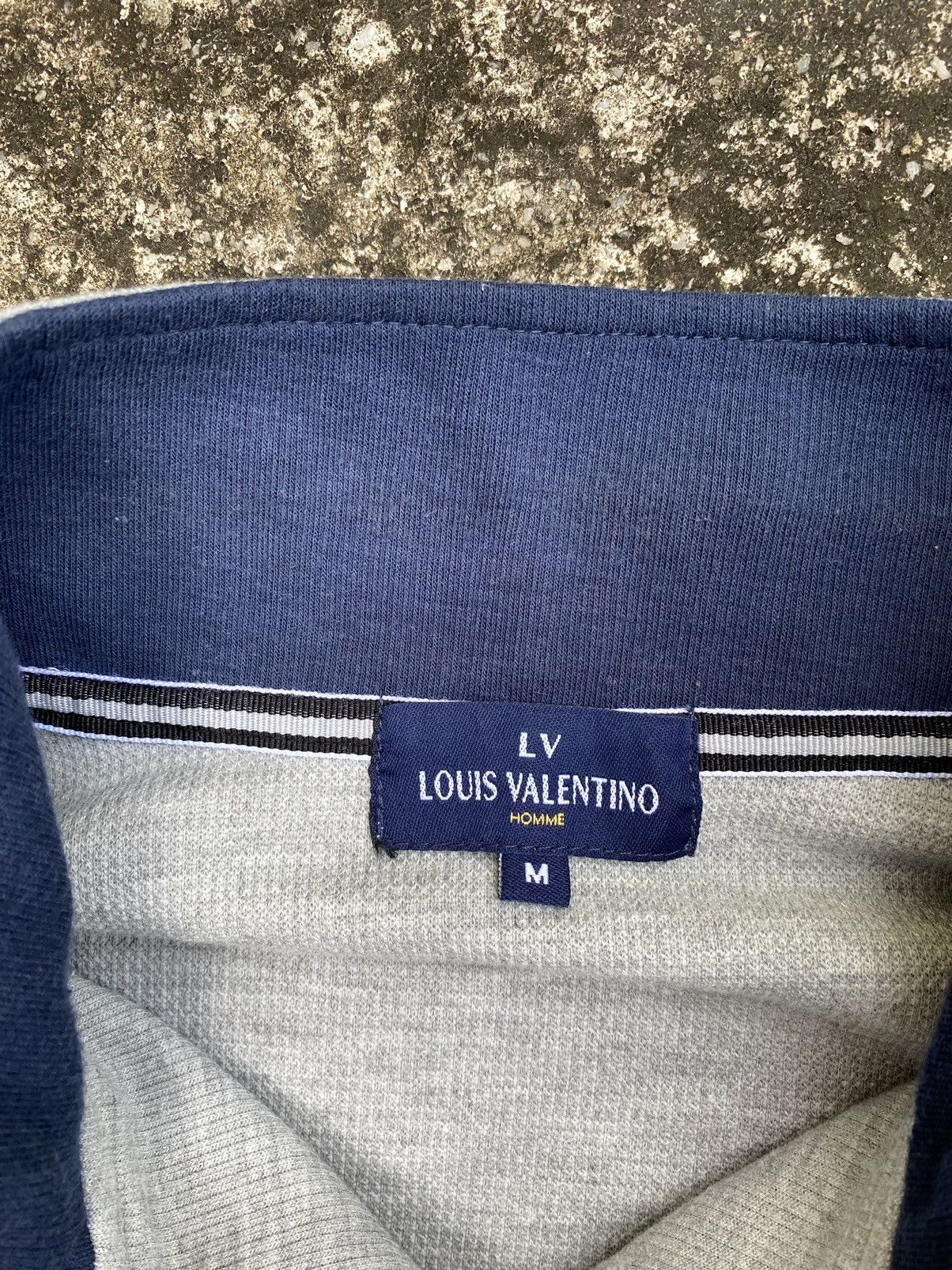 Japanese Brand Vintage Louis Valentino Homme Sweater Size US M / EU 48-50 / 2 - 2 Thumbnail