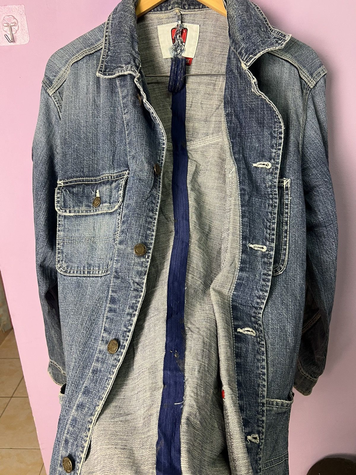 Ben Davis 🔥Rare Ben Davis Motor Oil Chore Jacket Size US M / EU 48-50 / 2 - 14 Thumbnail