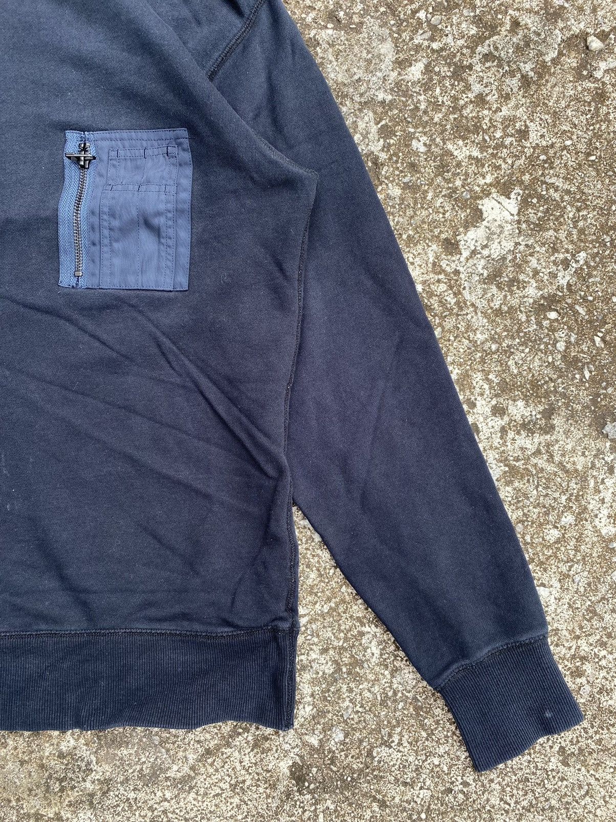 Japanese Brand Urban Research Single Pocket Sweatshirt Size US M / EU 48-50 / 2 - 3 Thumbnail