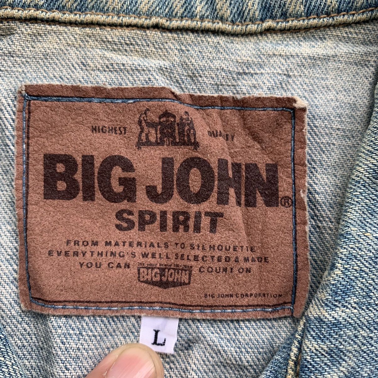 Big John Big John Spirit sleeveless tank top distressed denim jacket Size US L / EU 52-54 / 3 - 5 Thumbnail