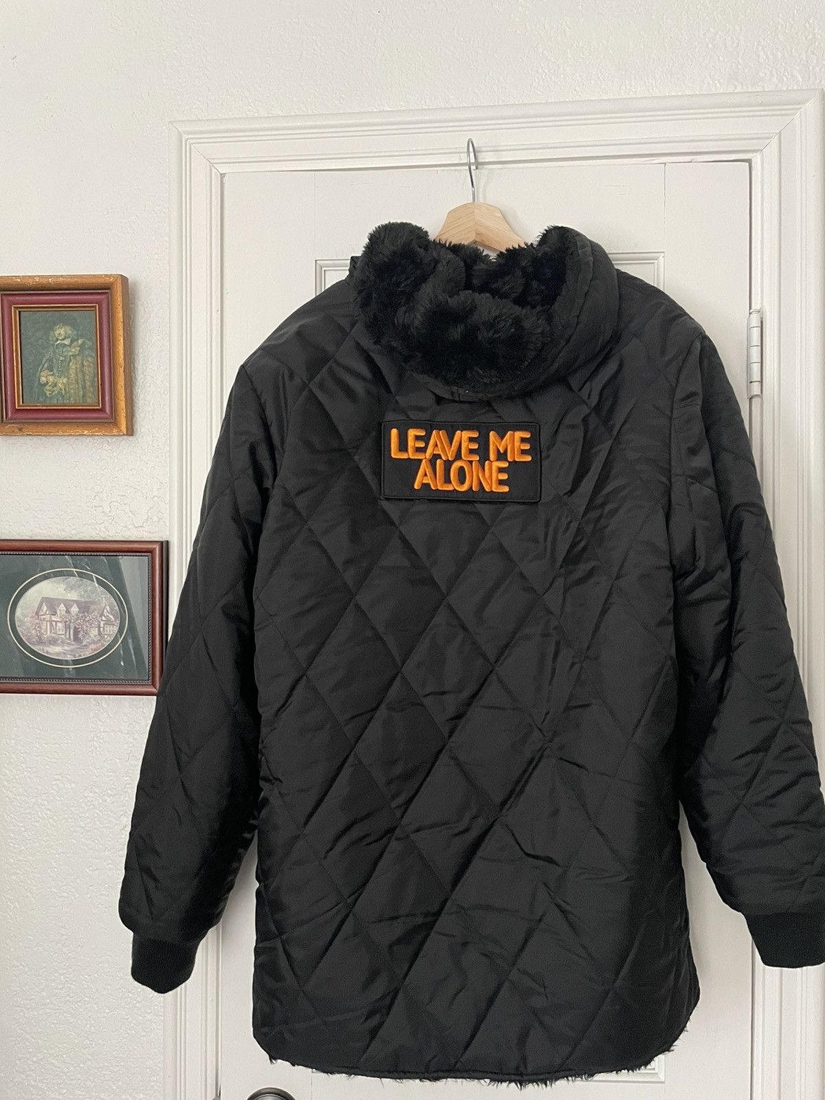 Supreme leave 2024 me alone jacket