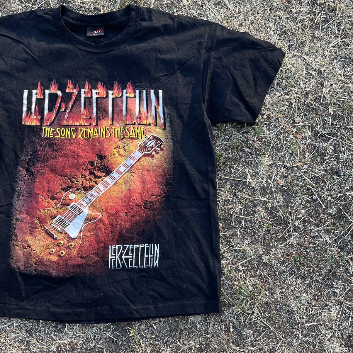 Vintage Vintage Y2K Led Zeppelin Band Tee Graphic Rock Streetwear L Size US L / EU 52-54 / 3 - 2 Thumbnail