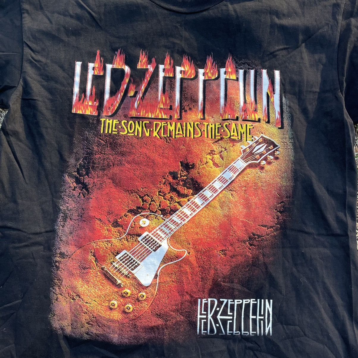 Vintage Vintage Y2K Led Zeppelin Band Tee Graphic Rock Streetwear L Size US L / EU 52-54 / 3 - 5 Thumbnail