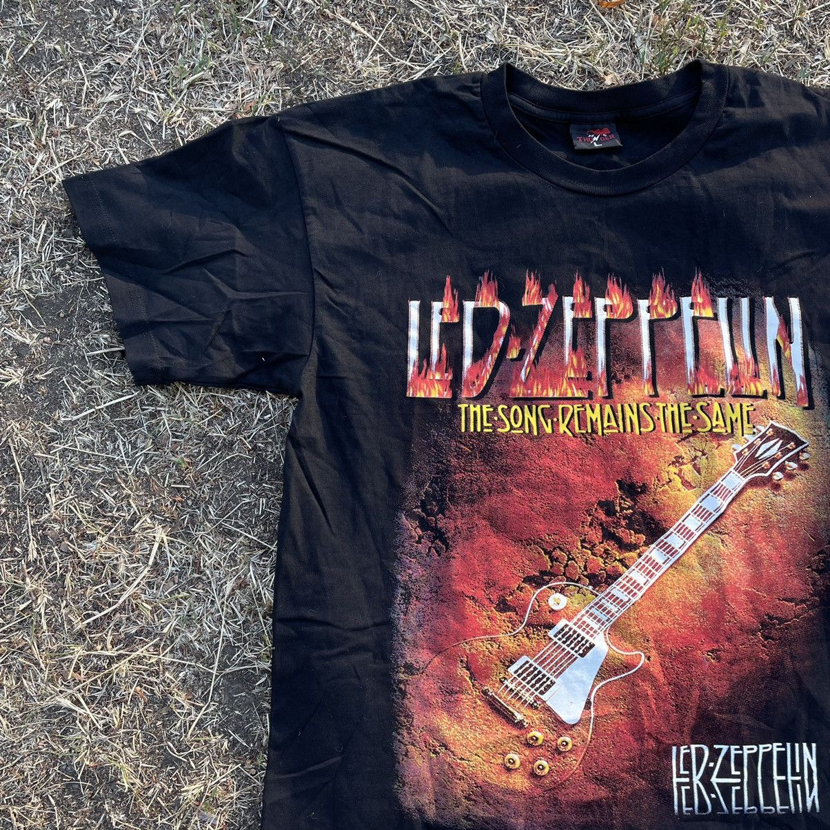 Vintage Vintage Y2K Led Zeppelin Band Tee Graphic Rock Streetwear L Size US L / EU 52-54 / 3 - 3 Thumbnail