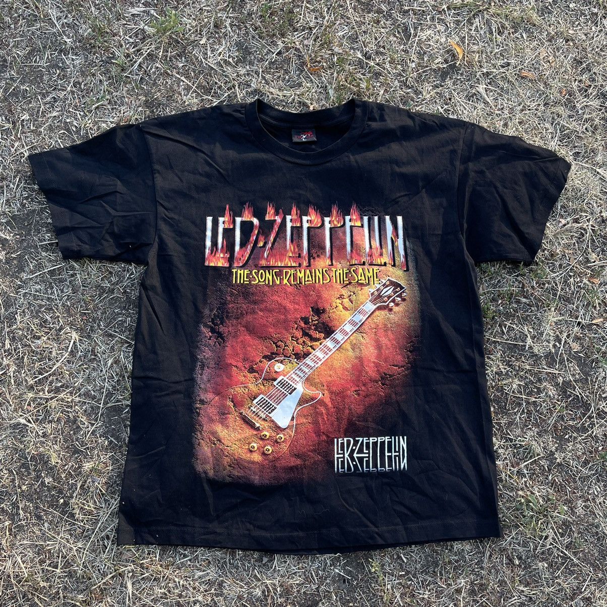 Vintage Vintage Y2K Led Zeppelin Band Tee Graphic Rock Streetwear L Size US L / EU 52-54 / 3 - 1 Thumbnail