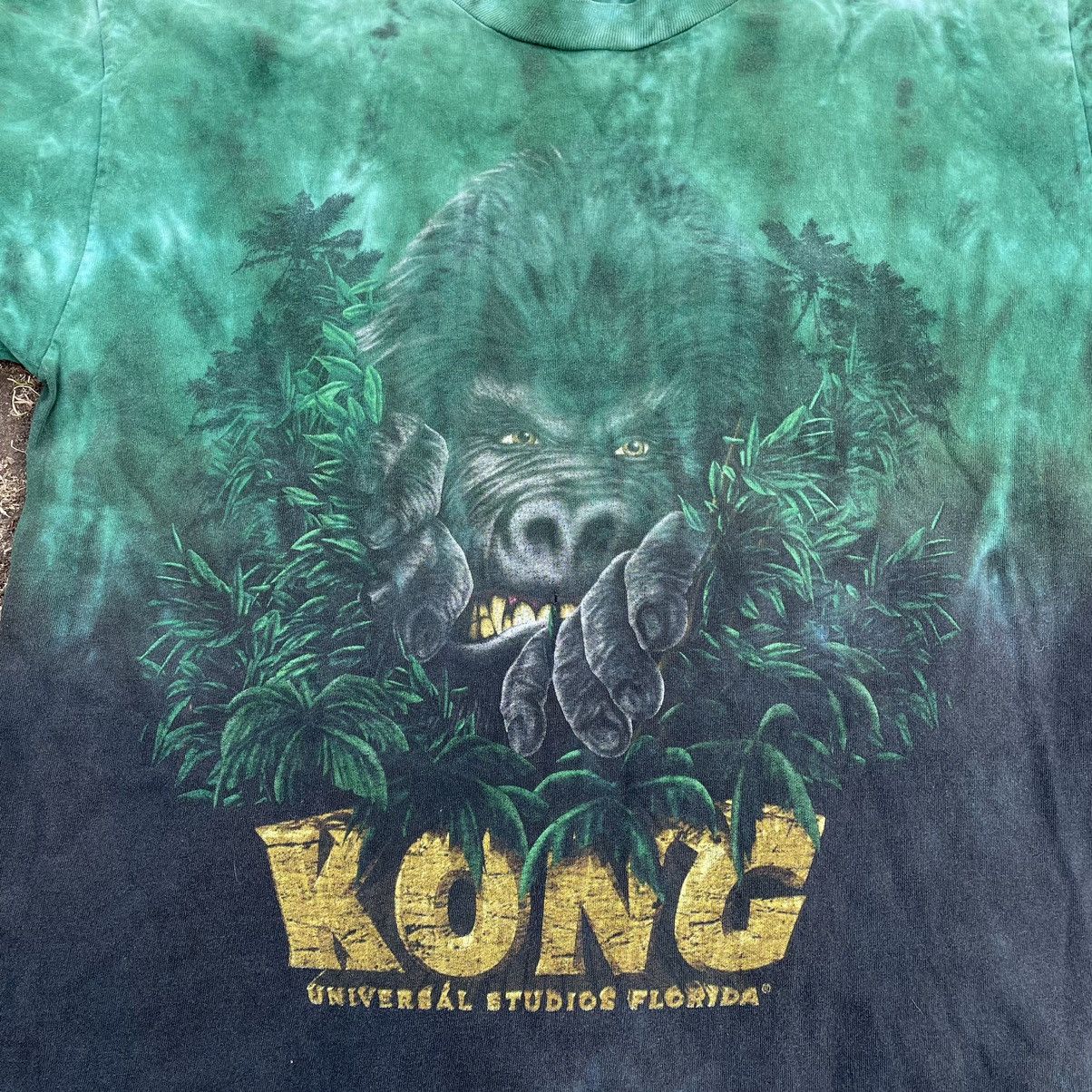 Vintage Vintage 90s King Kong Sun Faded Graphic Tee Grunge Slim M Size US M / EU 48-50 / 2 - 4 Thumbnail